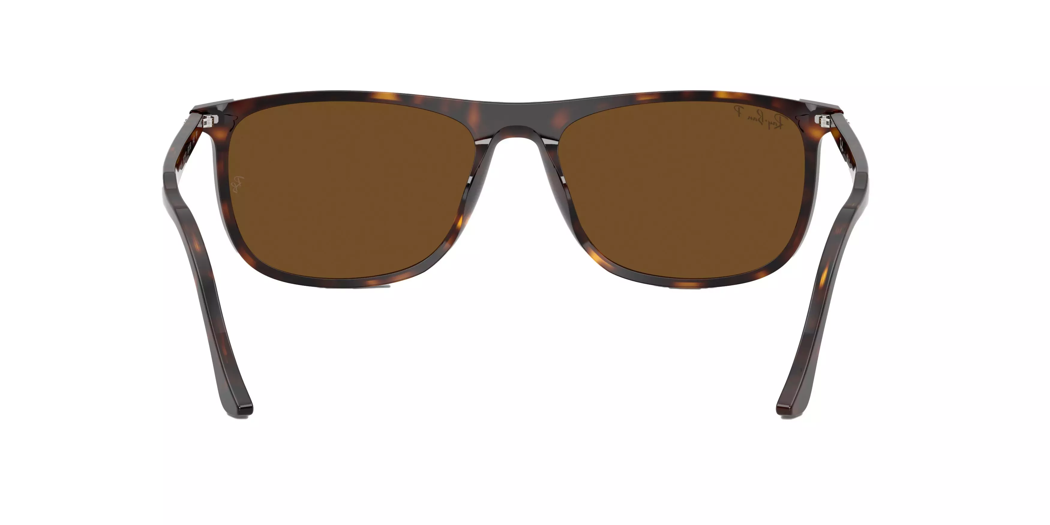 Ray-Ban RB2216 Amber Polarized Sunglasses - Havana - BROWN