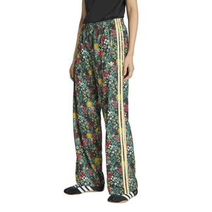 adidas Originals Women's x Liberty London Firebird Track Pants - Black/Green/Yellow
