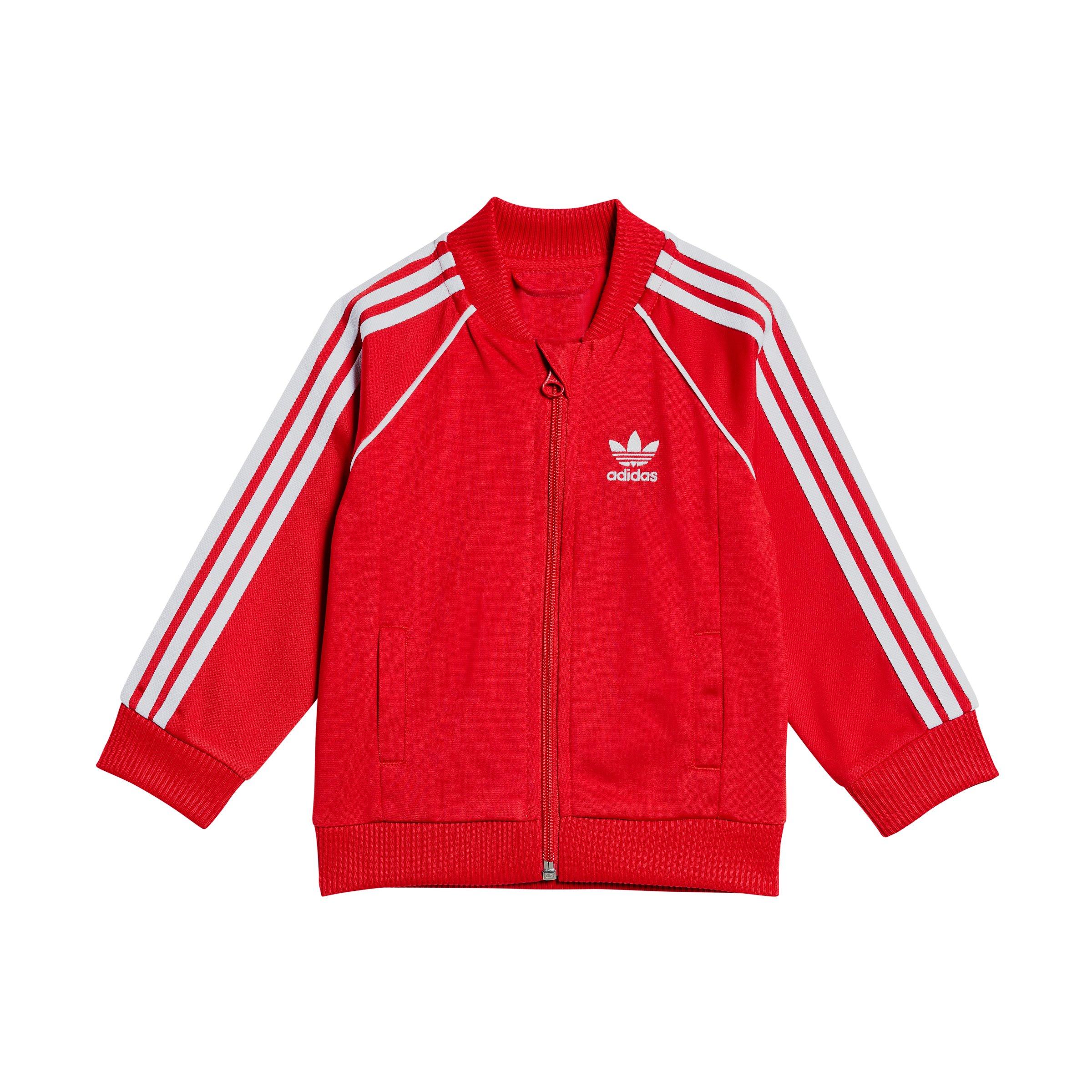 adidas Originals Adicolor SST Toddler Kids' Red Track Suit
