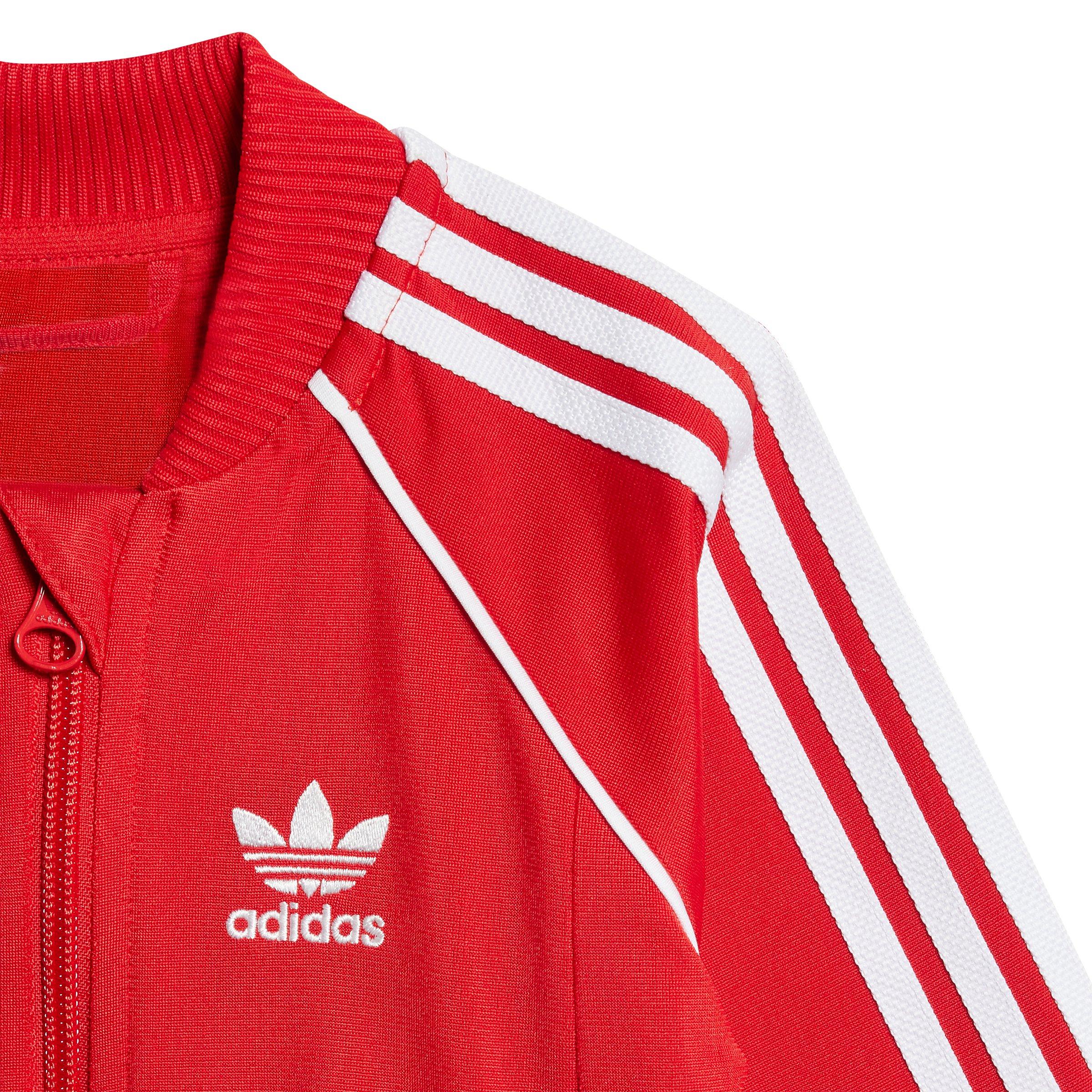 adidas Originals Adicolor SST Toddler Kids' Red Track Suit
