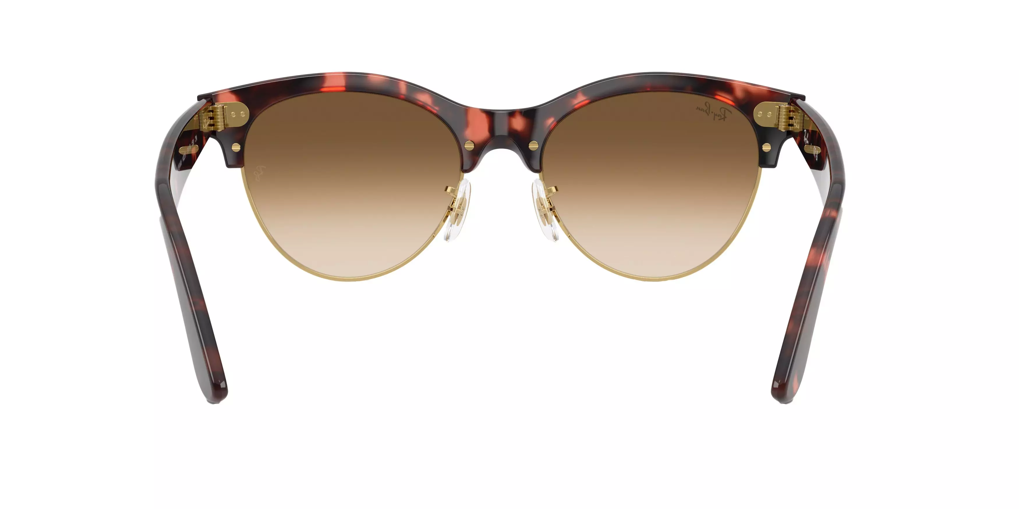 Ray-Ban Clubmaster Way Brown Gradient Sunglasses - Brown - BROWN