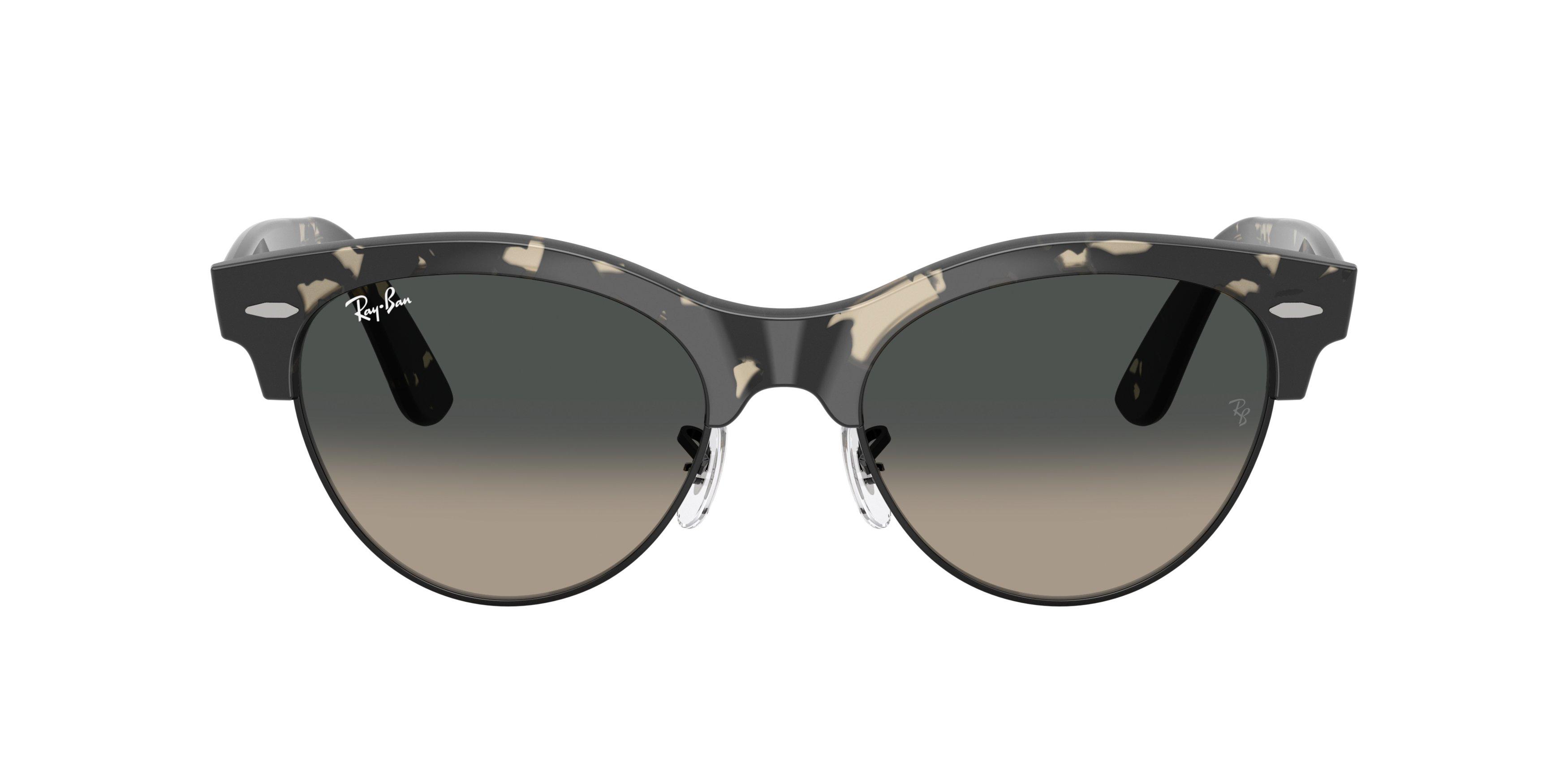 Ray-Ban Clubmaster Way Grey Gradient Sunglasses - Brown - BROWN/GREY Thumbnail View 3