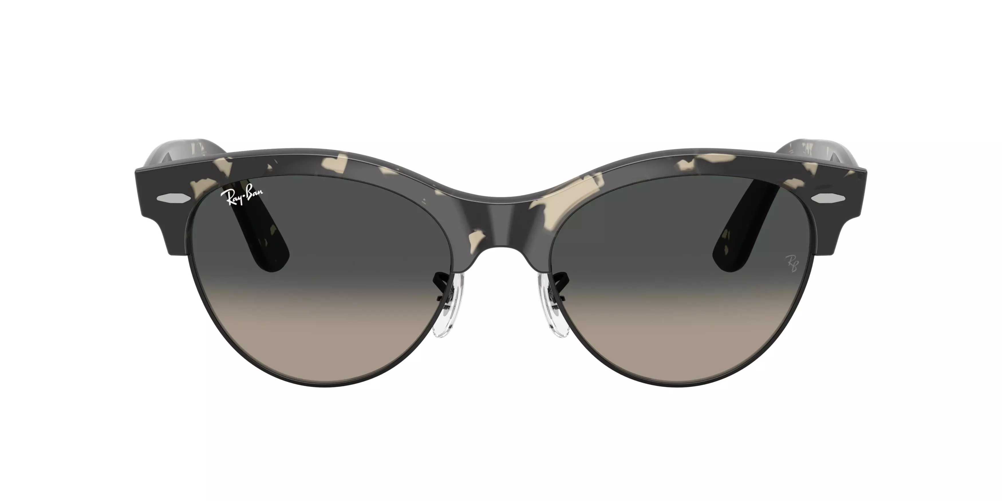 Ray-Ban Clubmaster Way Grey Gradient Sunglasses - Brown - BROWN/GREY