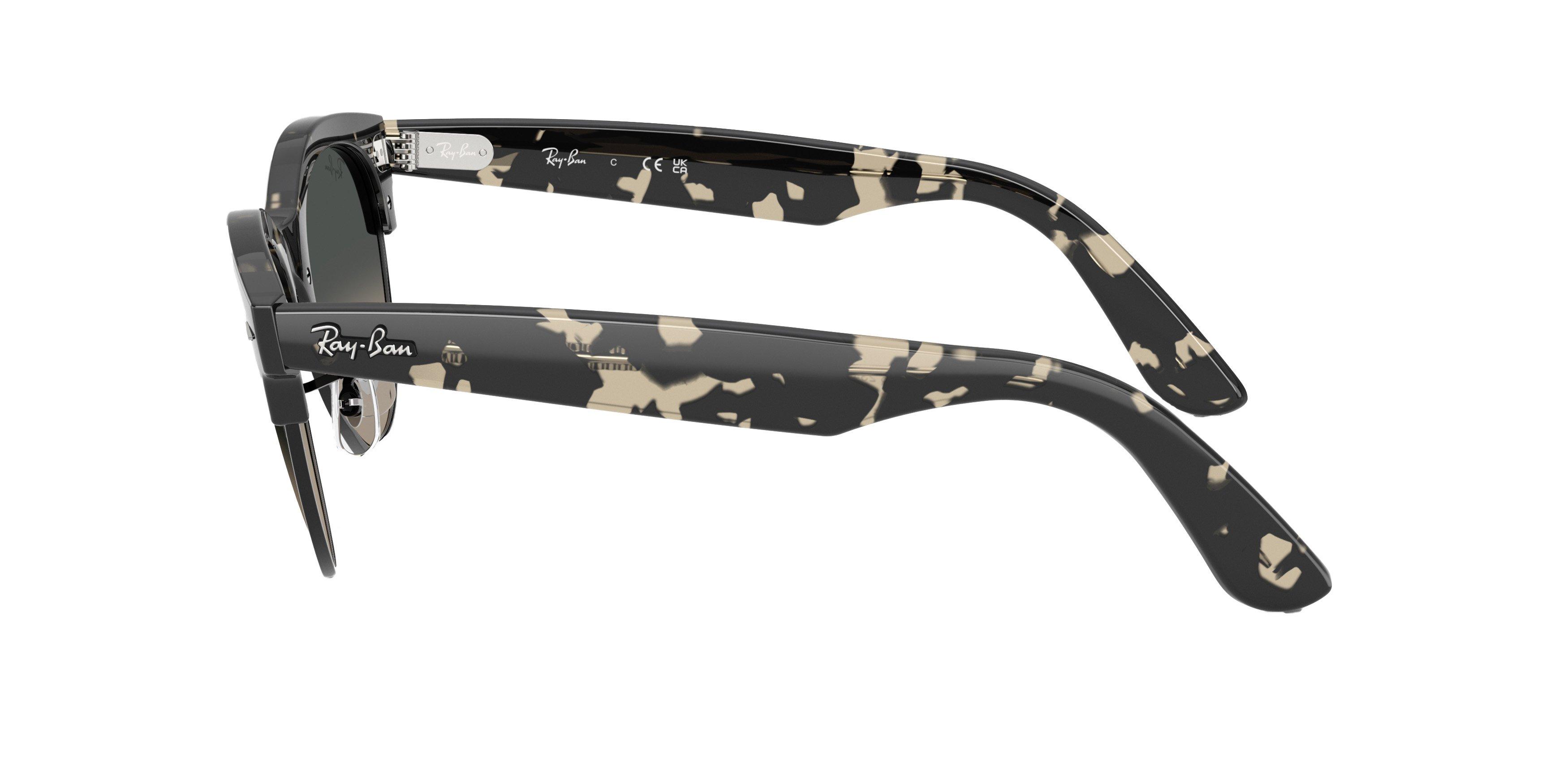 Ray-Ban Clubmaster Way Grey Gradient Sunglasses - Brown - BROWN/GREY Thumbnail View 6