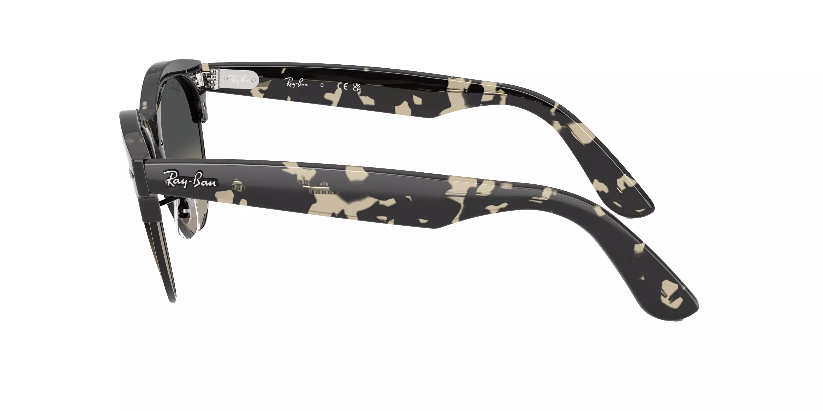 Ray-Ban Clubmaster Way Grey Gradient Sunglasses - Brown - BROWN/GREY