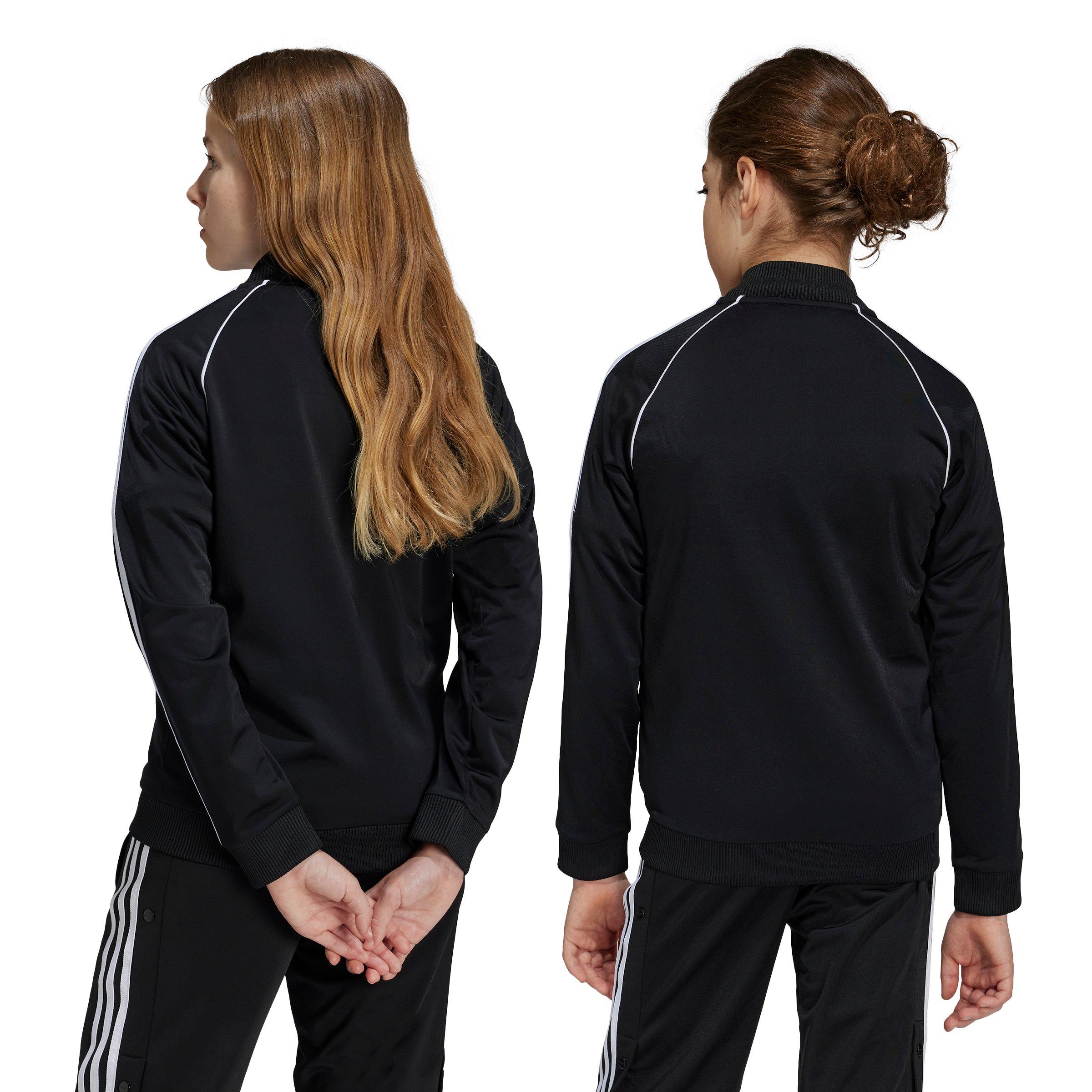 adidas Originals Adicolor SST Big Kids' Black Track Top