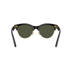 Ray-Ban Clubmaster Way Green Sunglasses - Black