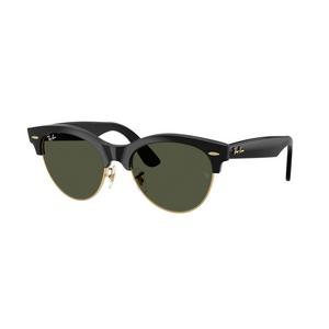 Ray-Ban Clubmaster Way Green Sunglasses - Black
