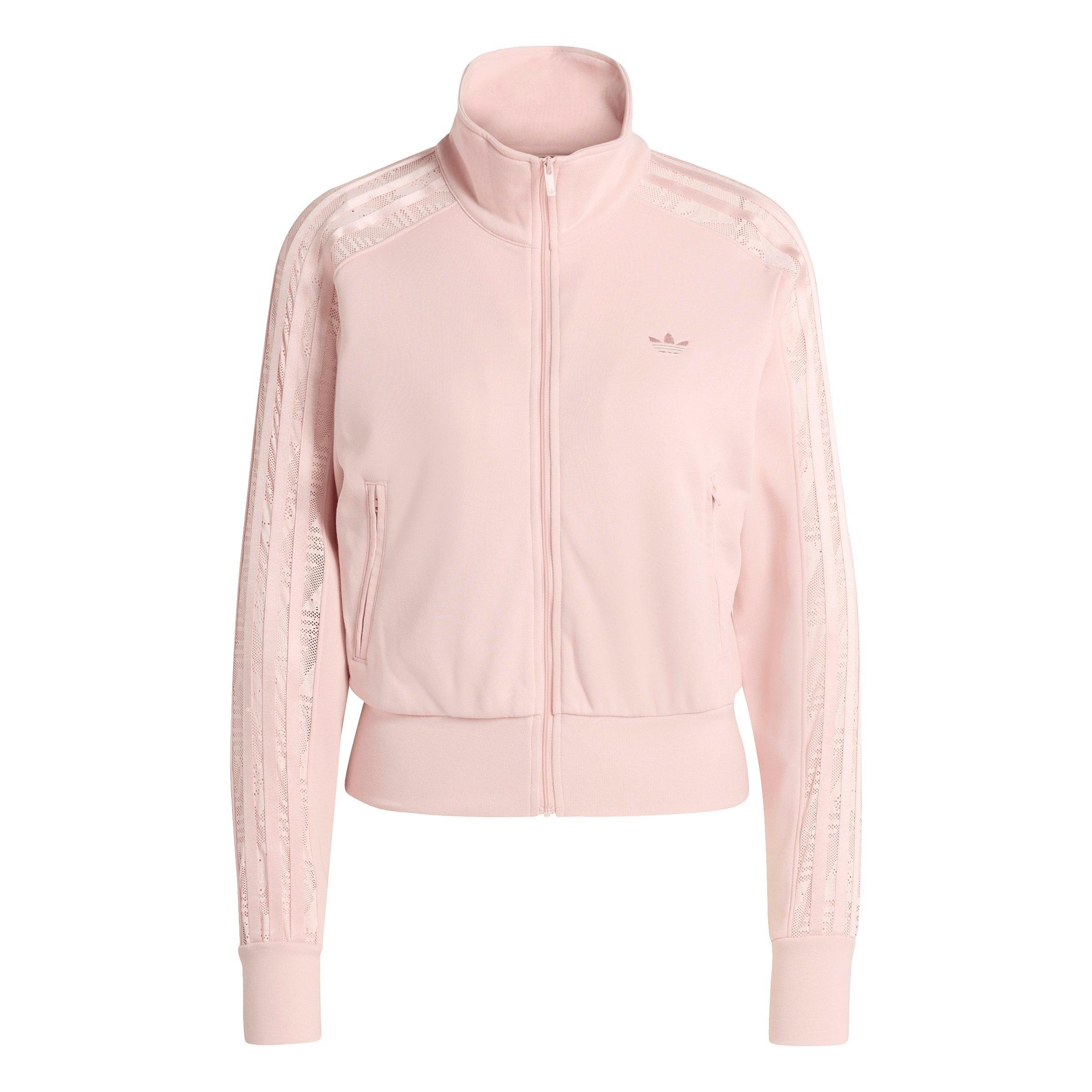 adidas Originals Women's Firebird Lace Track Jacket - Pink