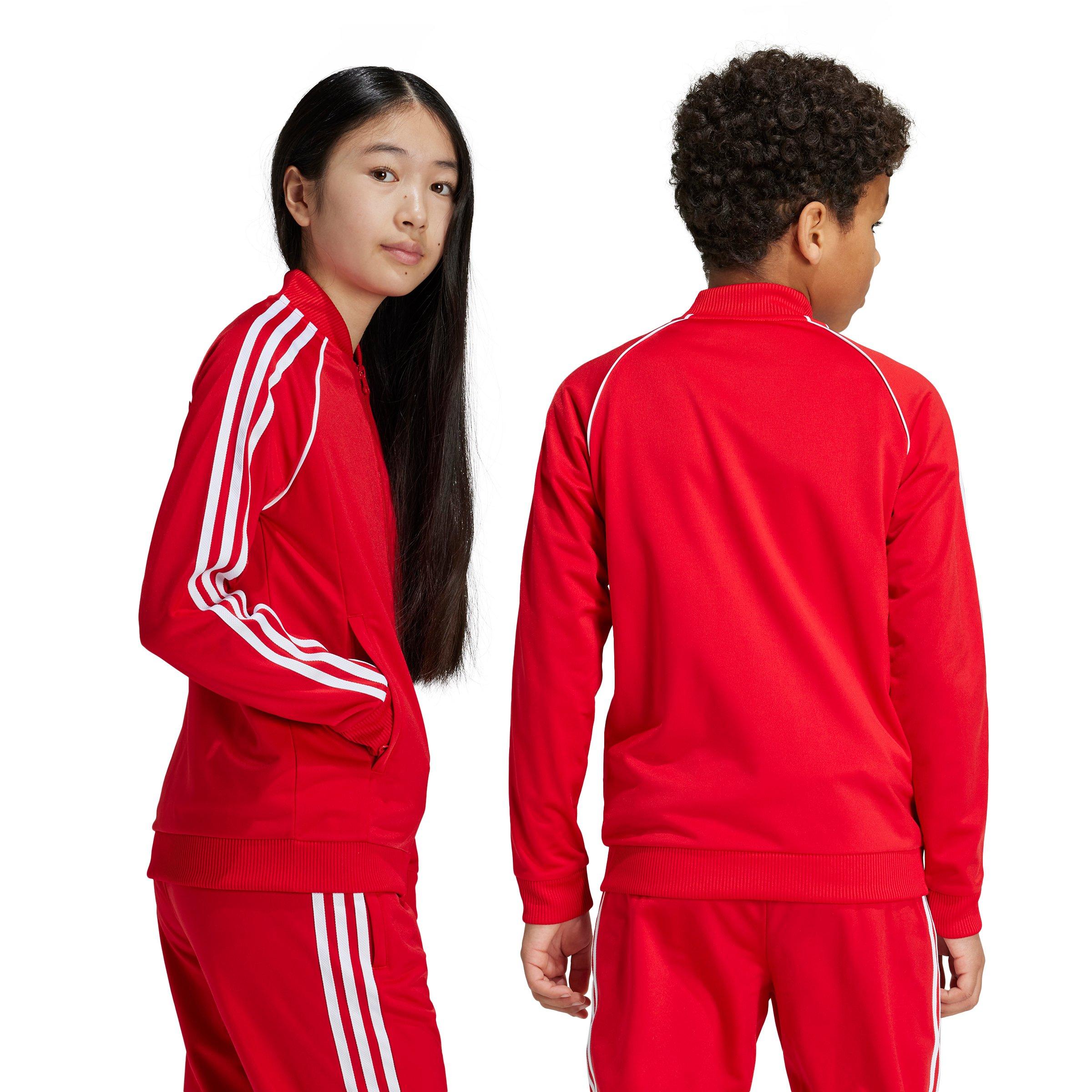 adidas Originals Adicolor SST Track Big Kids' Red Top