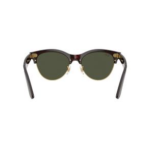 Ray-Ban Clubmaster Way Green Sunglasses - Brown