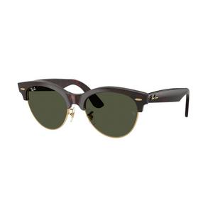 Ray-Ban Clubmaster Way Green Sunglasses - Brown