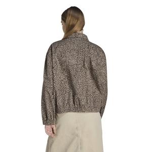 adidas Originals Women's Firebird Oversized AOP Denim Jacket - Brown/Black