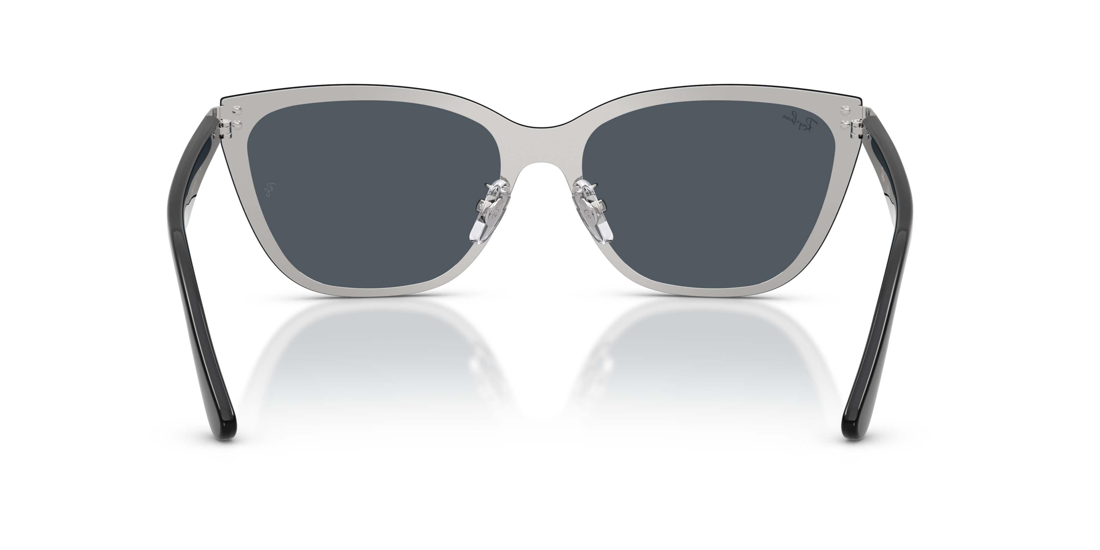 Ray-Ban RB3798D Dark Grey Sunglasses - Silver - SILVER