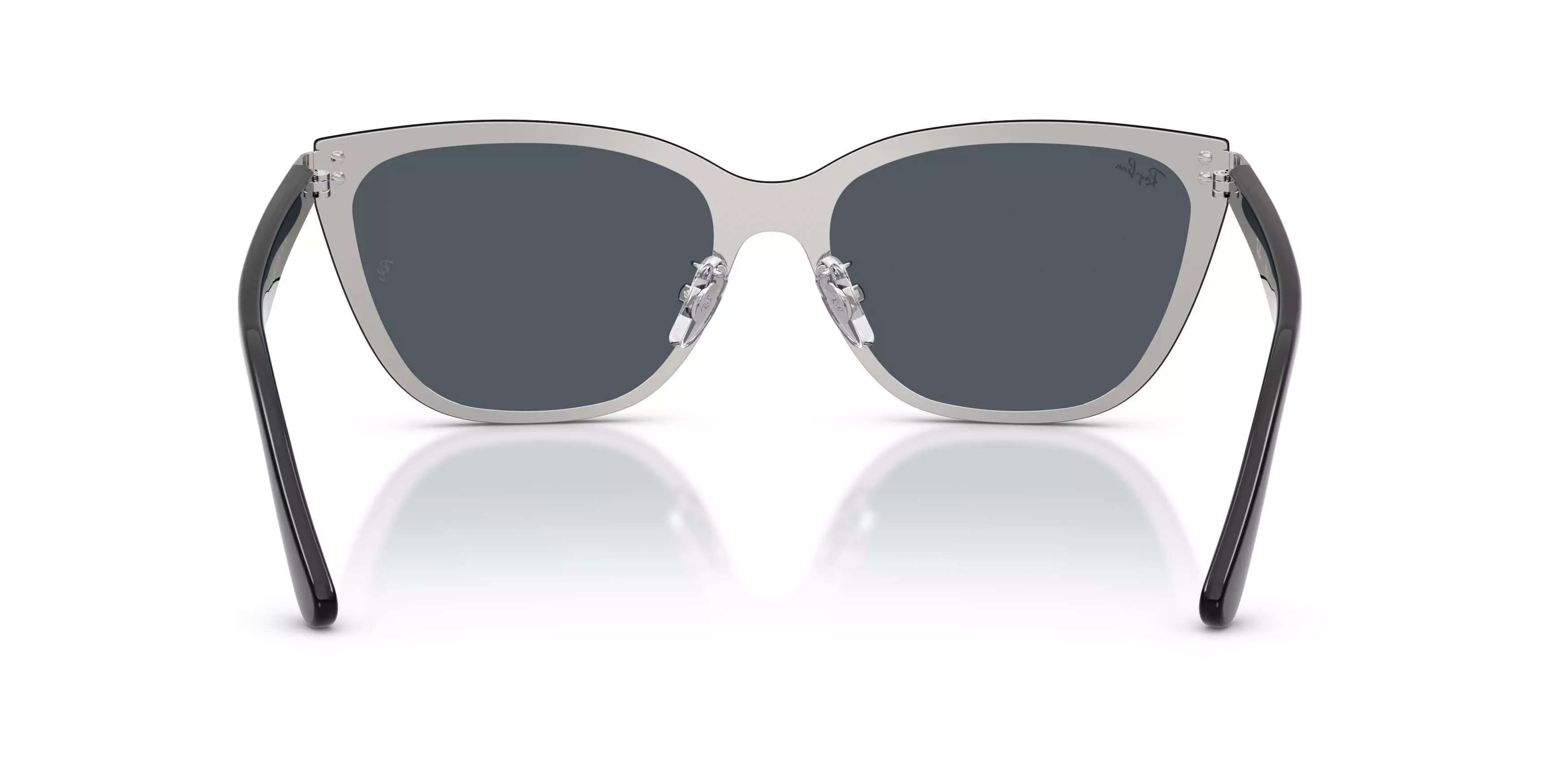 Ray-Ban RB3798D Dark Grey Sunglasses - Silver - SILVER