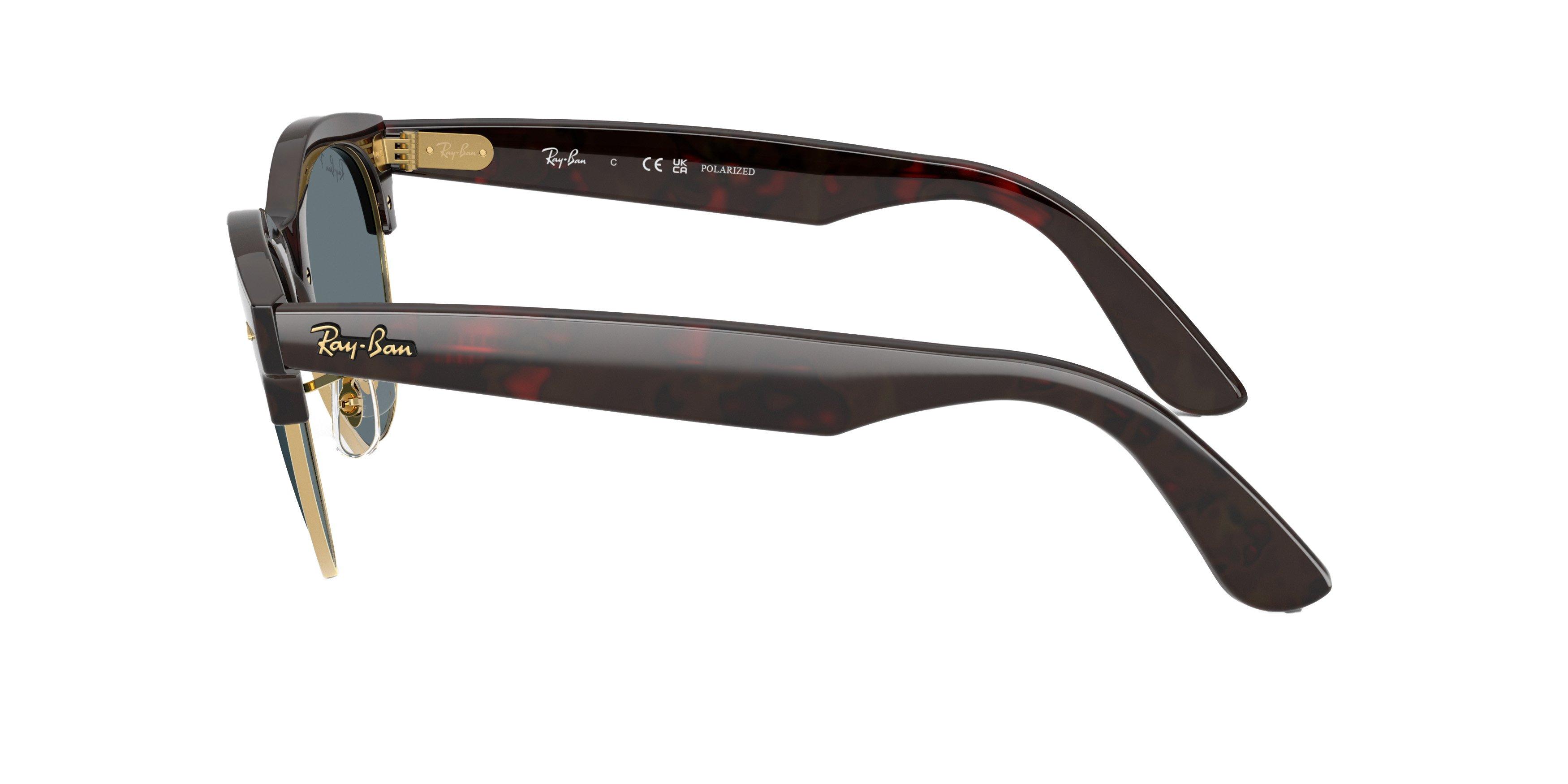 Ray-Ban Clubmaster Way Grey Sunglasses - Brown - BROWN/GREY Thumbnail View 6