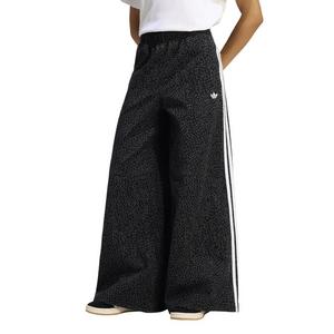 adidas Originals Women's Firebird Oversized AOP Black Wash Denim Pants