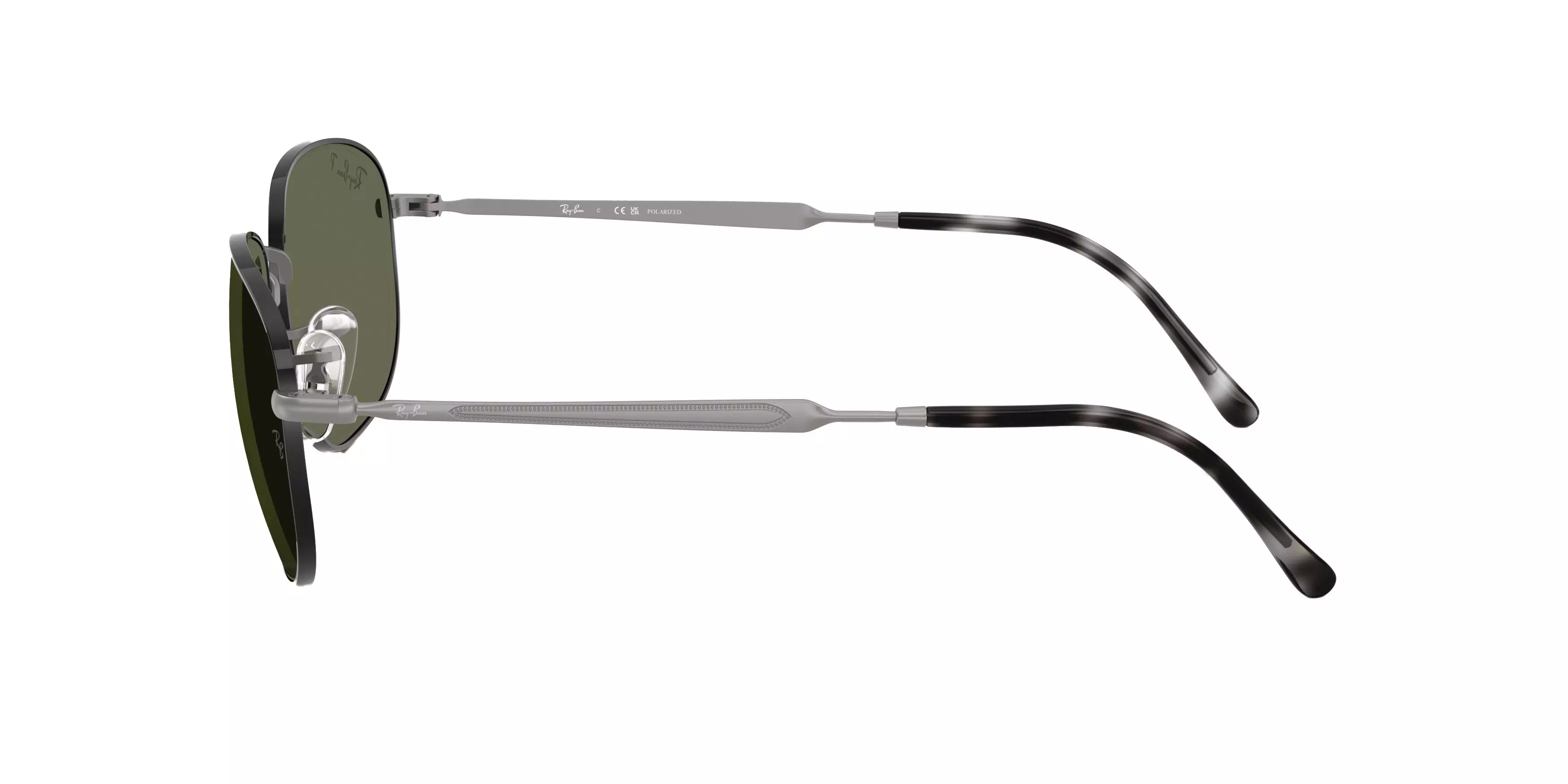 Ray-Ban RB3754 Green Sunglasses - Black - BLACK/GREEN