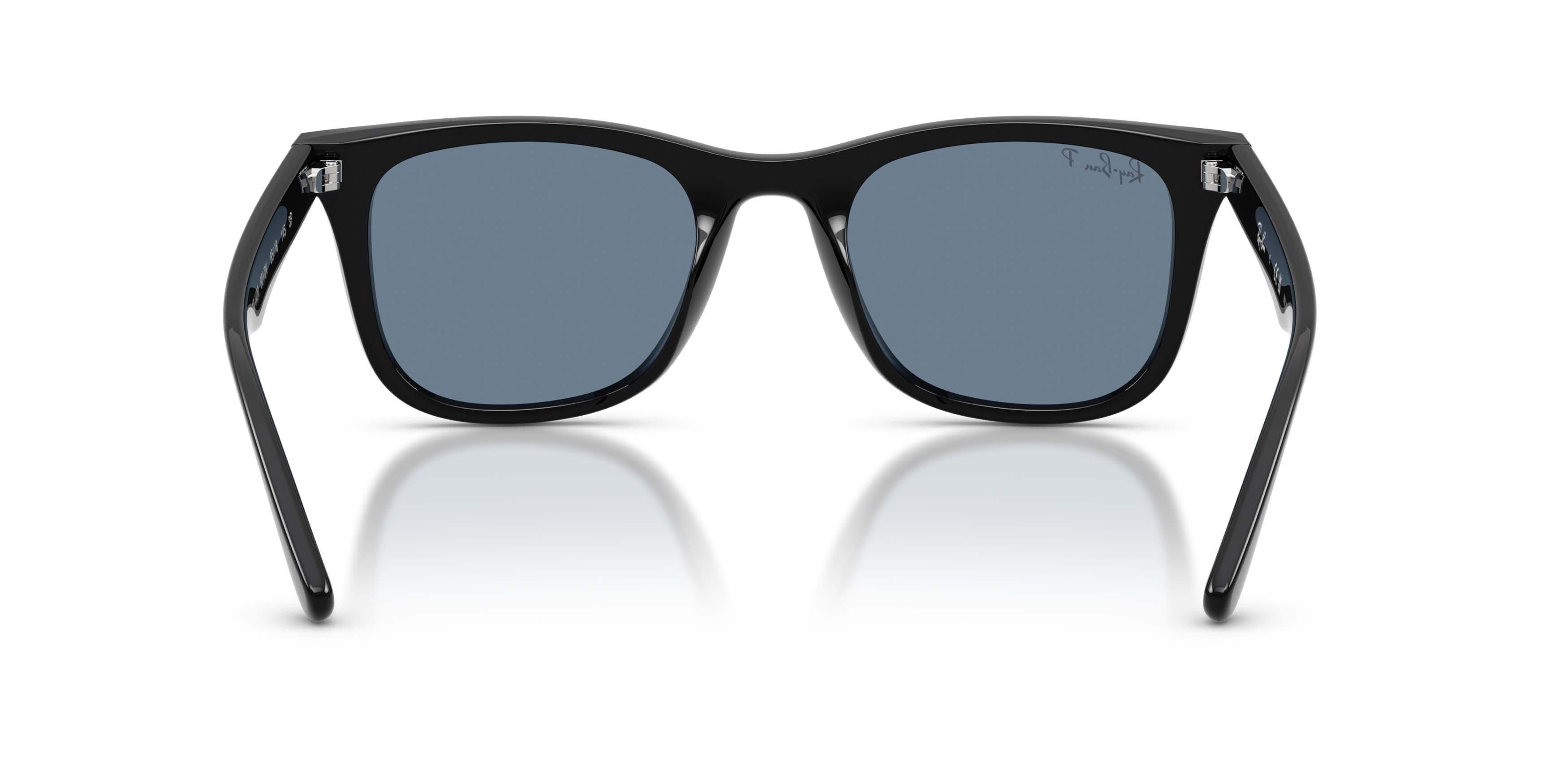 Ray-Ban RB4420 Dark Blue Polarized Sunglasses - Black - BLACK/BLUE