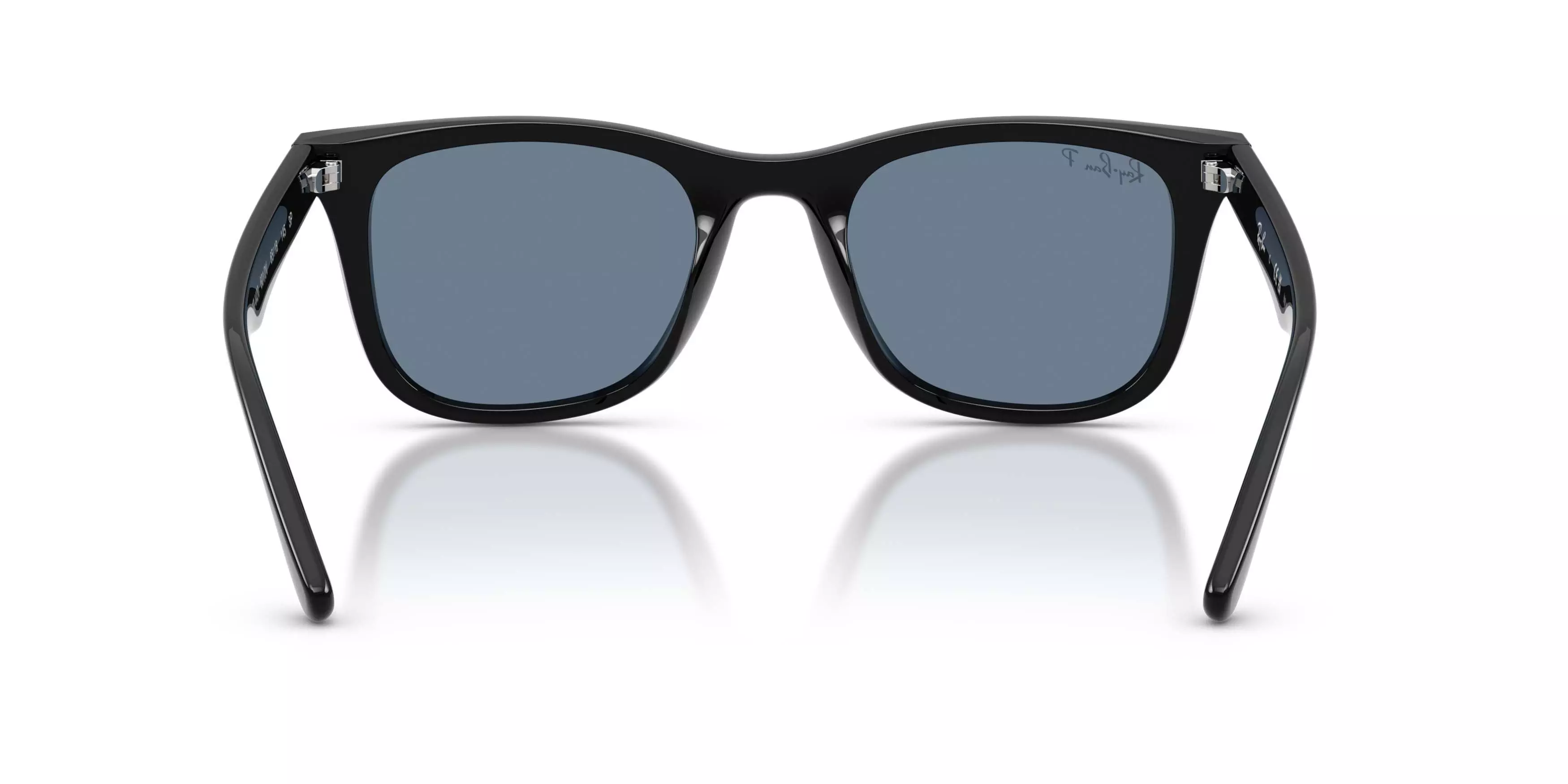 Ray-Ban RB4420 Dark Blue Polarized Sunglasses - Black - BLACK/BLUE