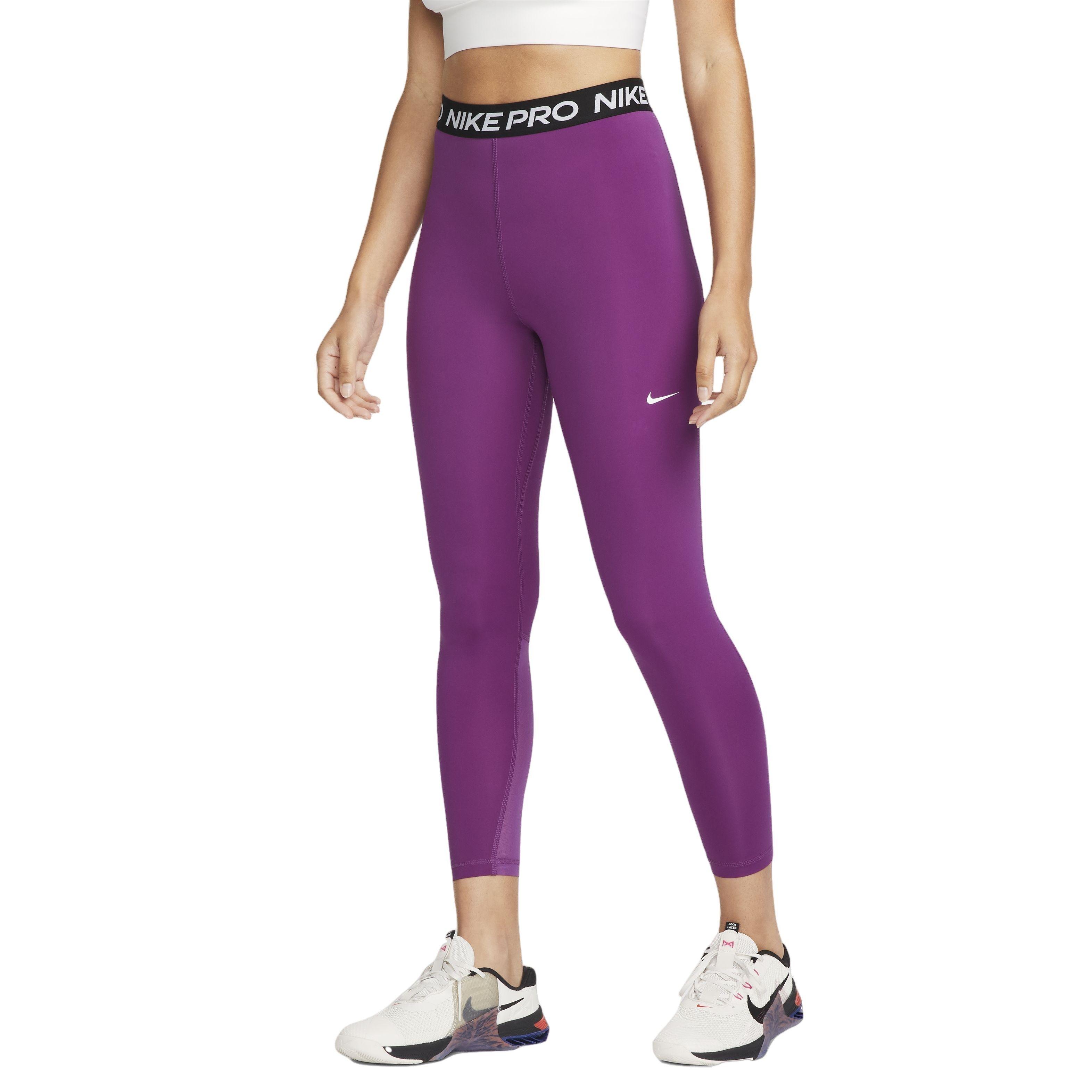 Nike Pro 365 Women's High-Waisted 7/8 Mesh Panel Leggings