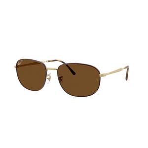 Ray-Ban RB3754 Brown Sunglasses - Gold