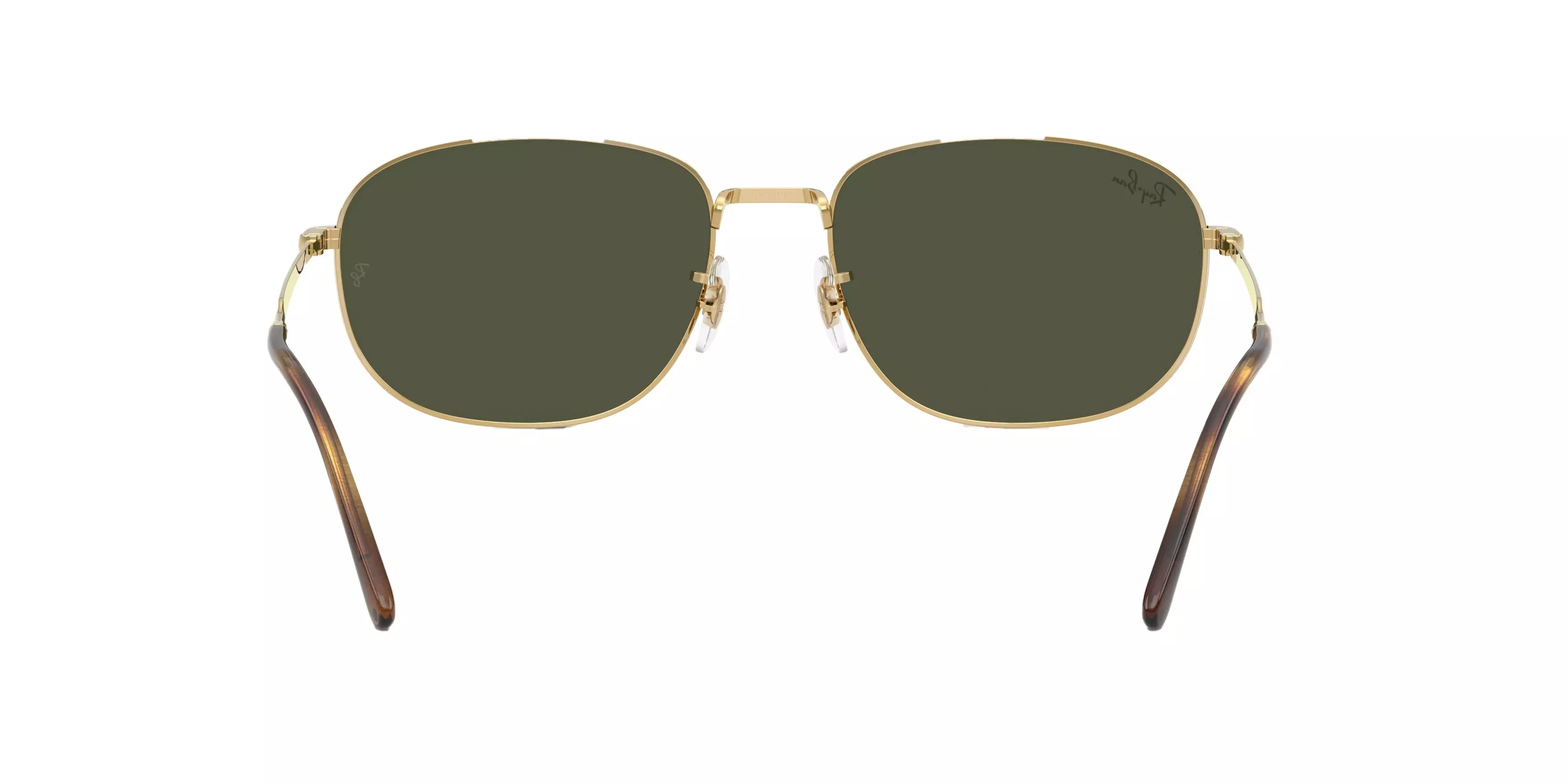 Ray-Ban RB3754 Green Sunglasses - Gold - GOLD/GREEN