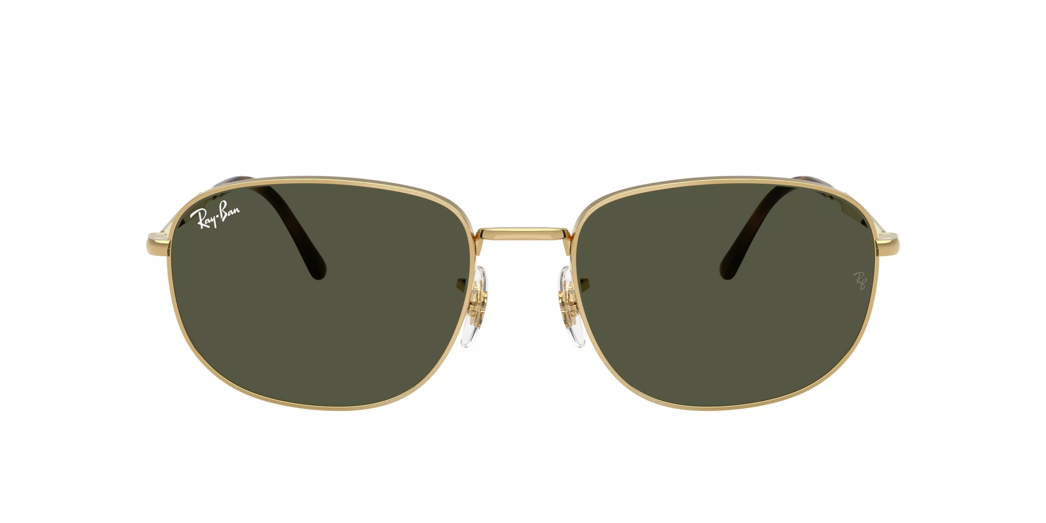 Ray-Ban RB3754 Green Sunglasses - Gold - GOLD/GREEN