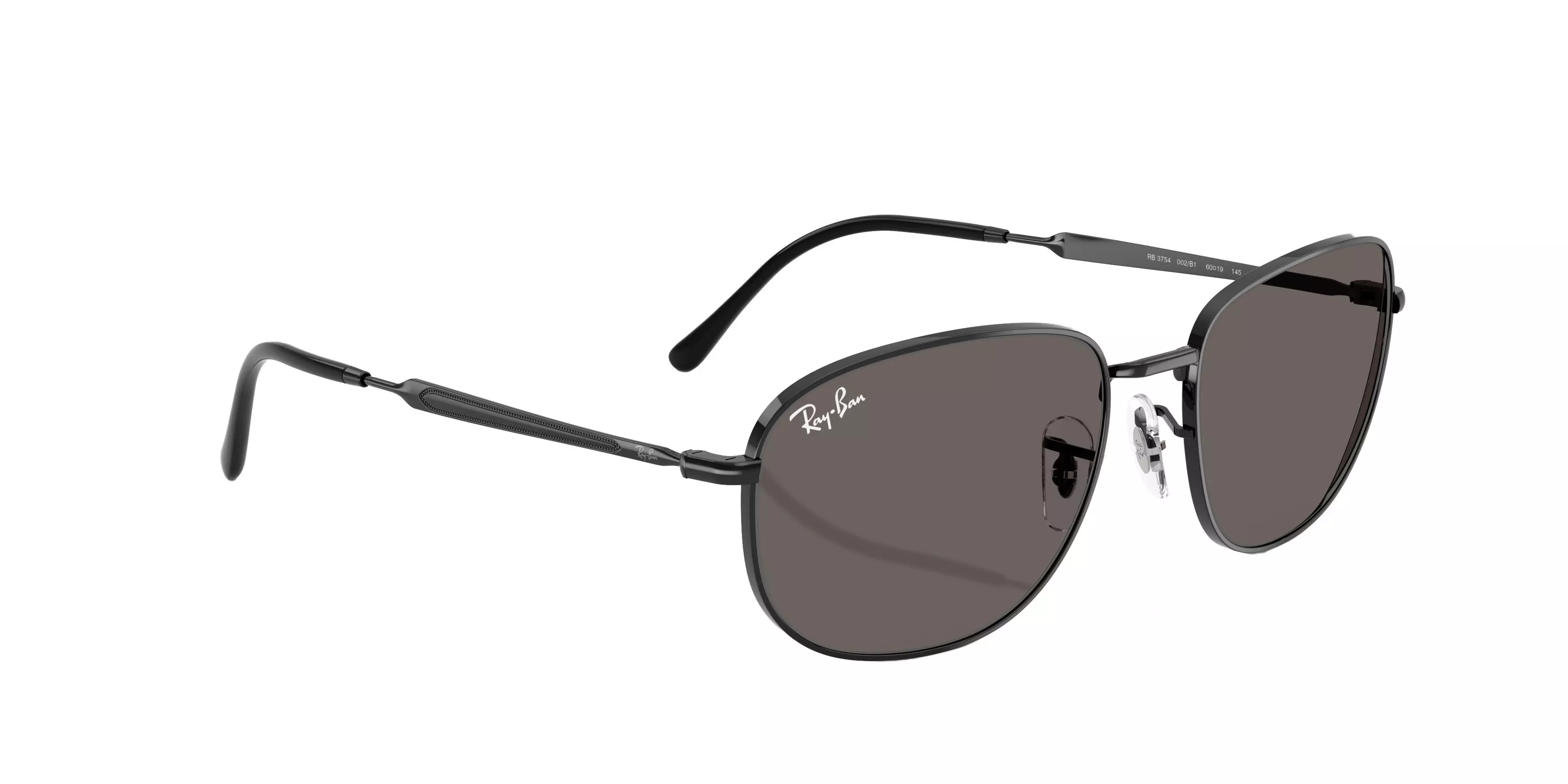 Ray-Ban RB3754 Grey Sunglasses - Black - BLACK/GREY