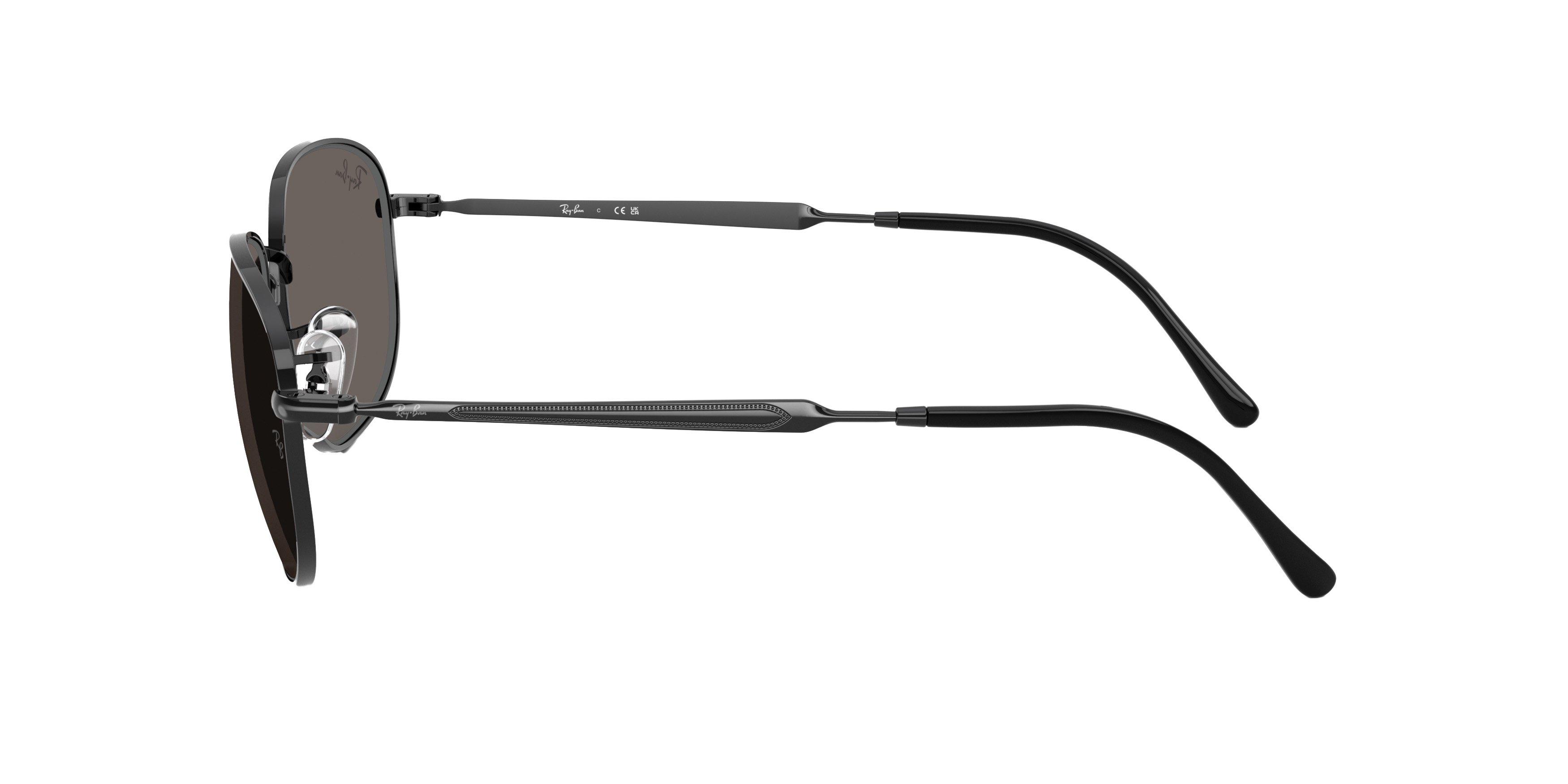 Ray-Ban RB3754 Grey Sunglasses - Black - BLACK/GREY Thumbnail View 6