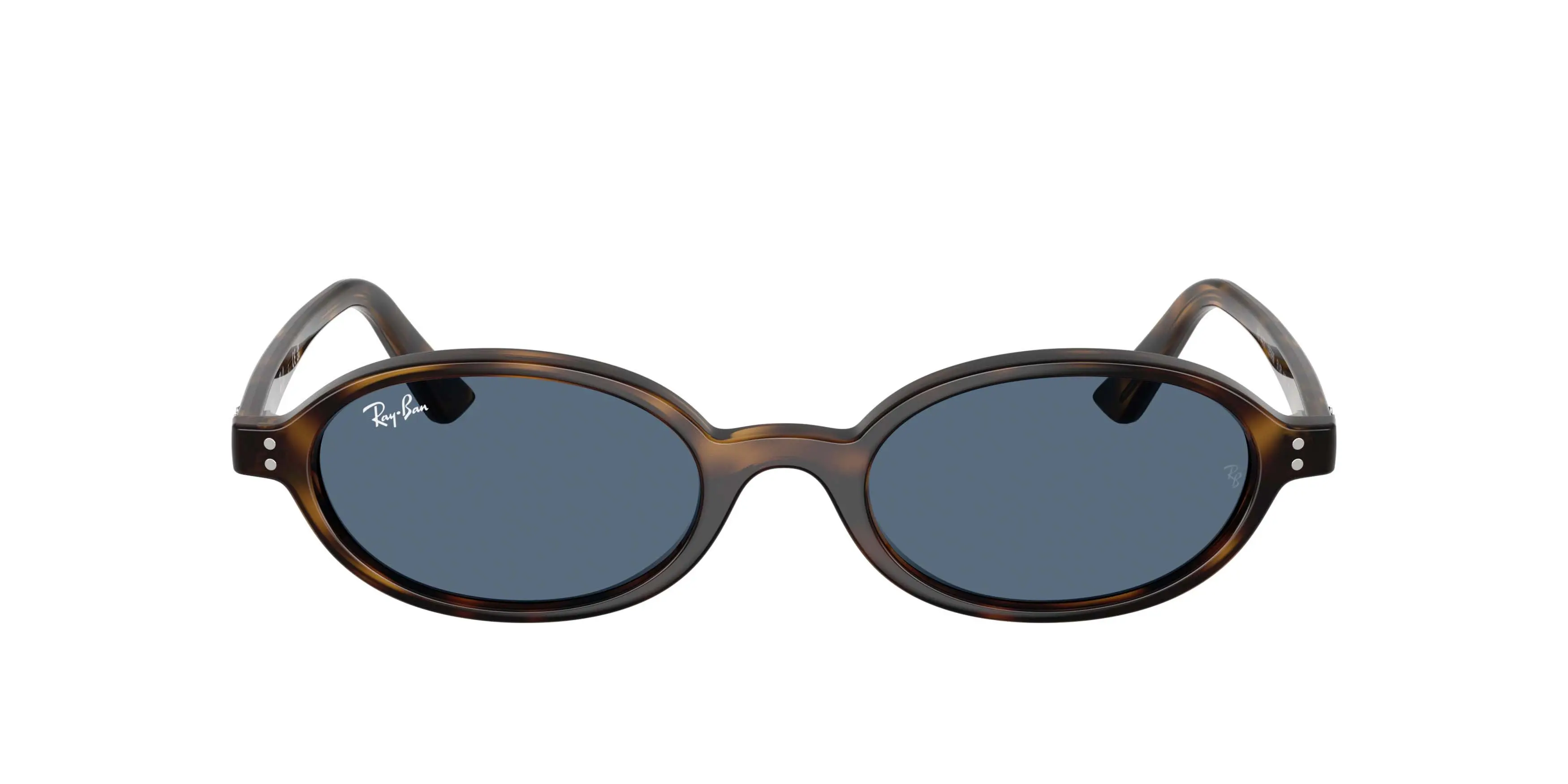 Ray-Ban Khal Bio-Based Dark Blue Sunglasses - Havana - BROWN/DARK BLUE