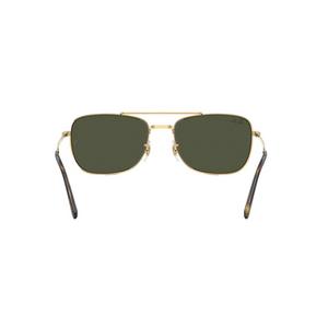 Ray-Ban RB3755 Green Sunglasses - Gold