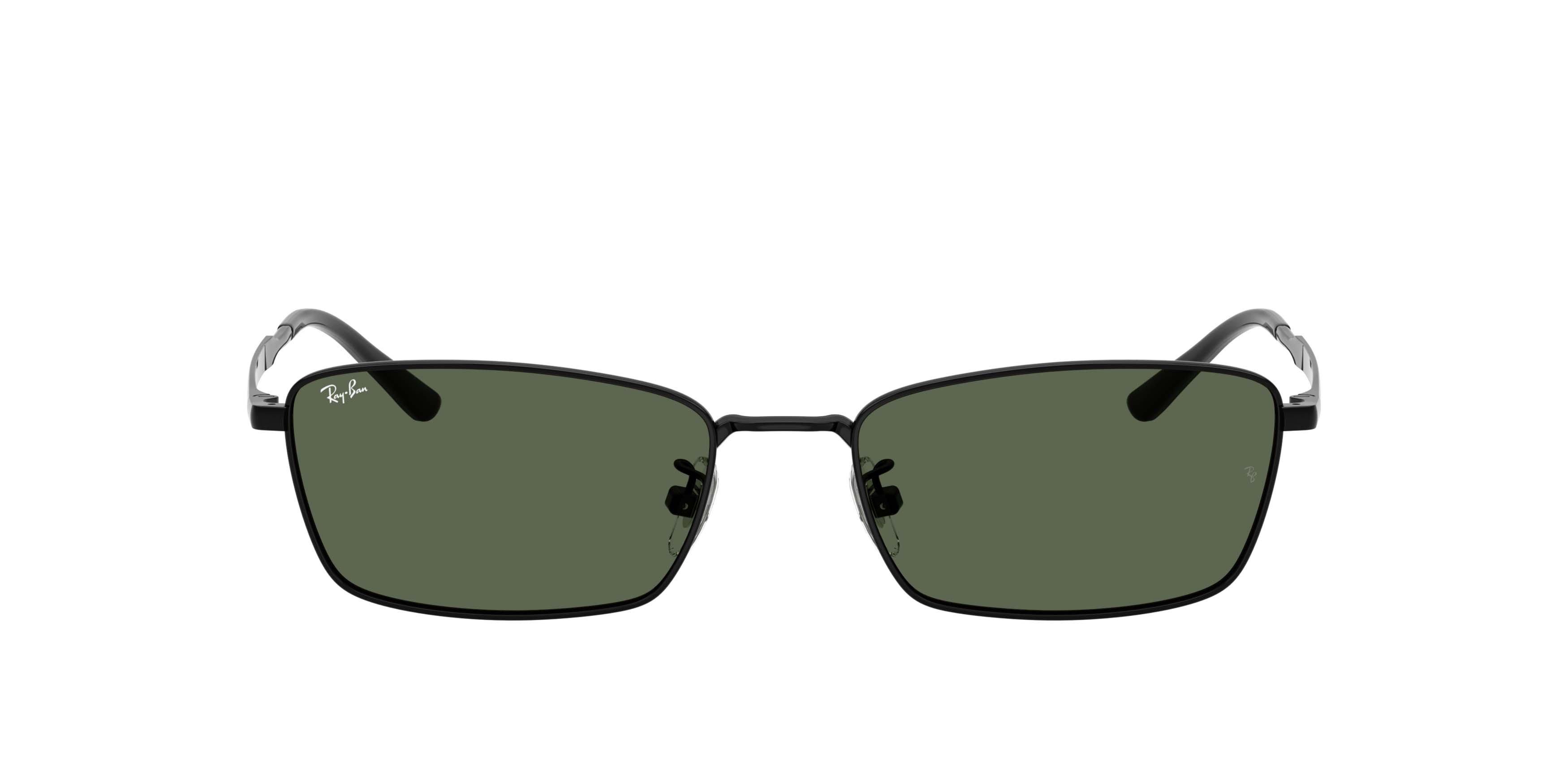 Ray-Ban RB8069D Dark Green Sunglasses - Black - BLACK/GREEN