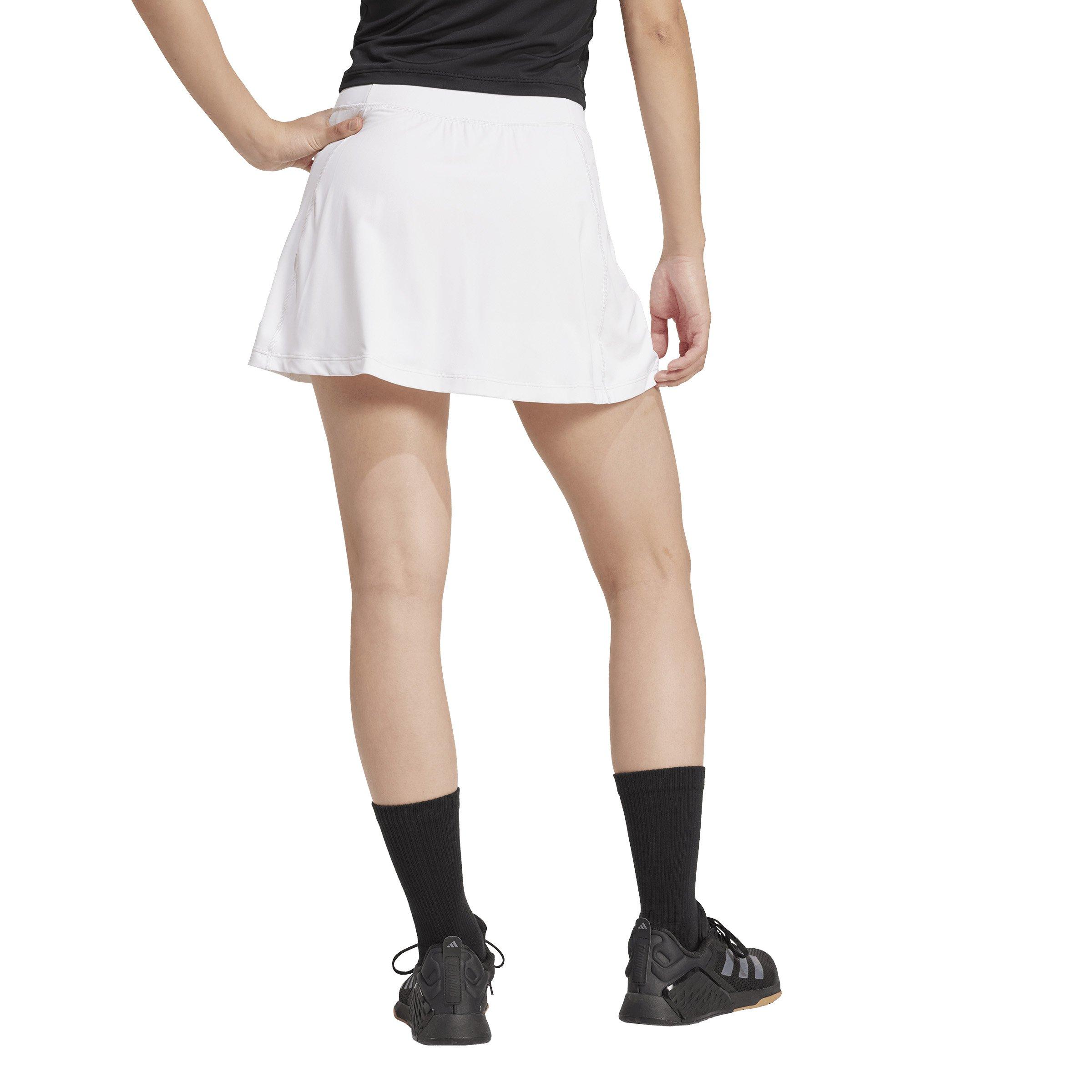 adidas Women's Optim&eacute; Skort - White - WHITE Thumbnail View 2