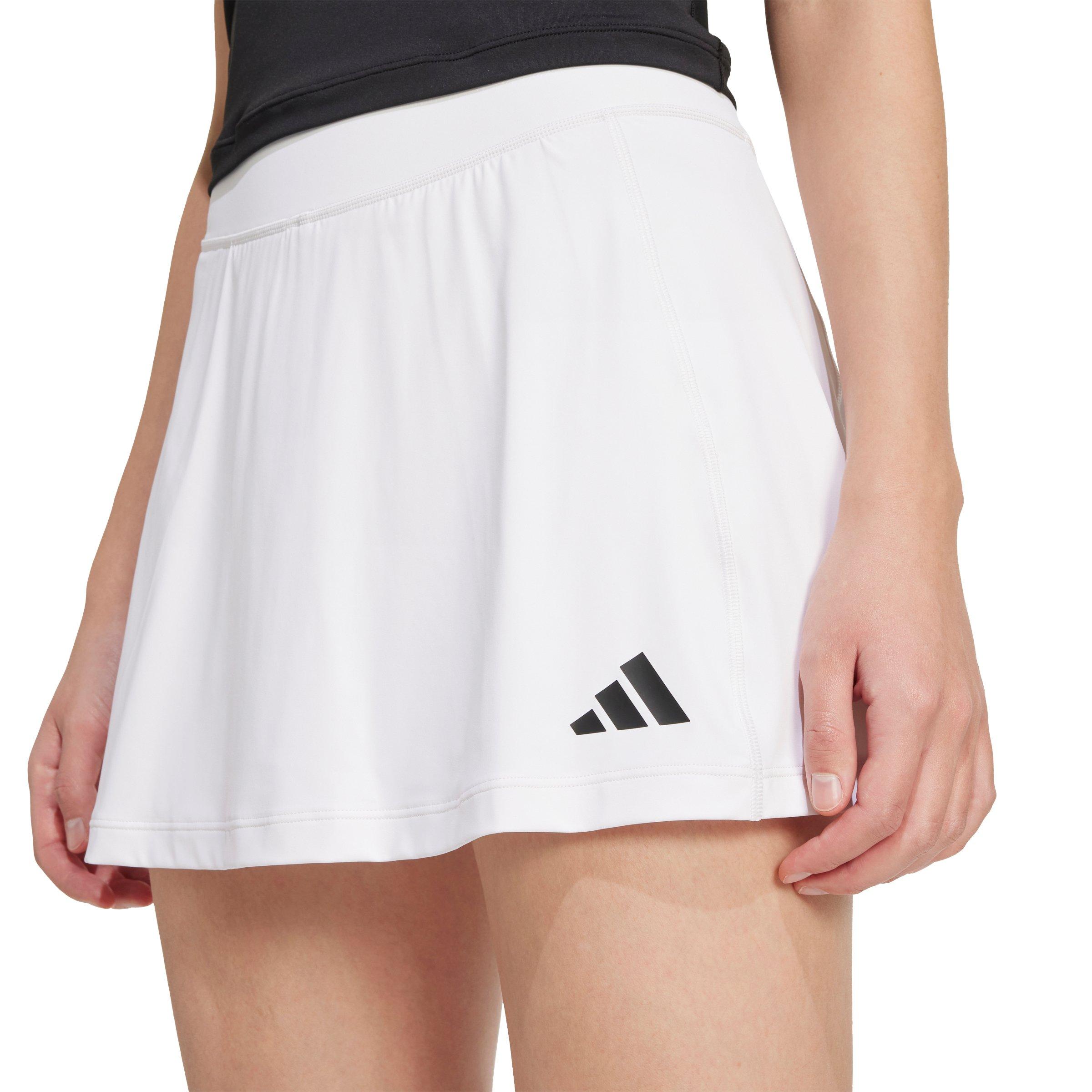 adidas Women's Optim&eacute; Skort - White - WHITE Thumbnail View 3