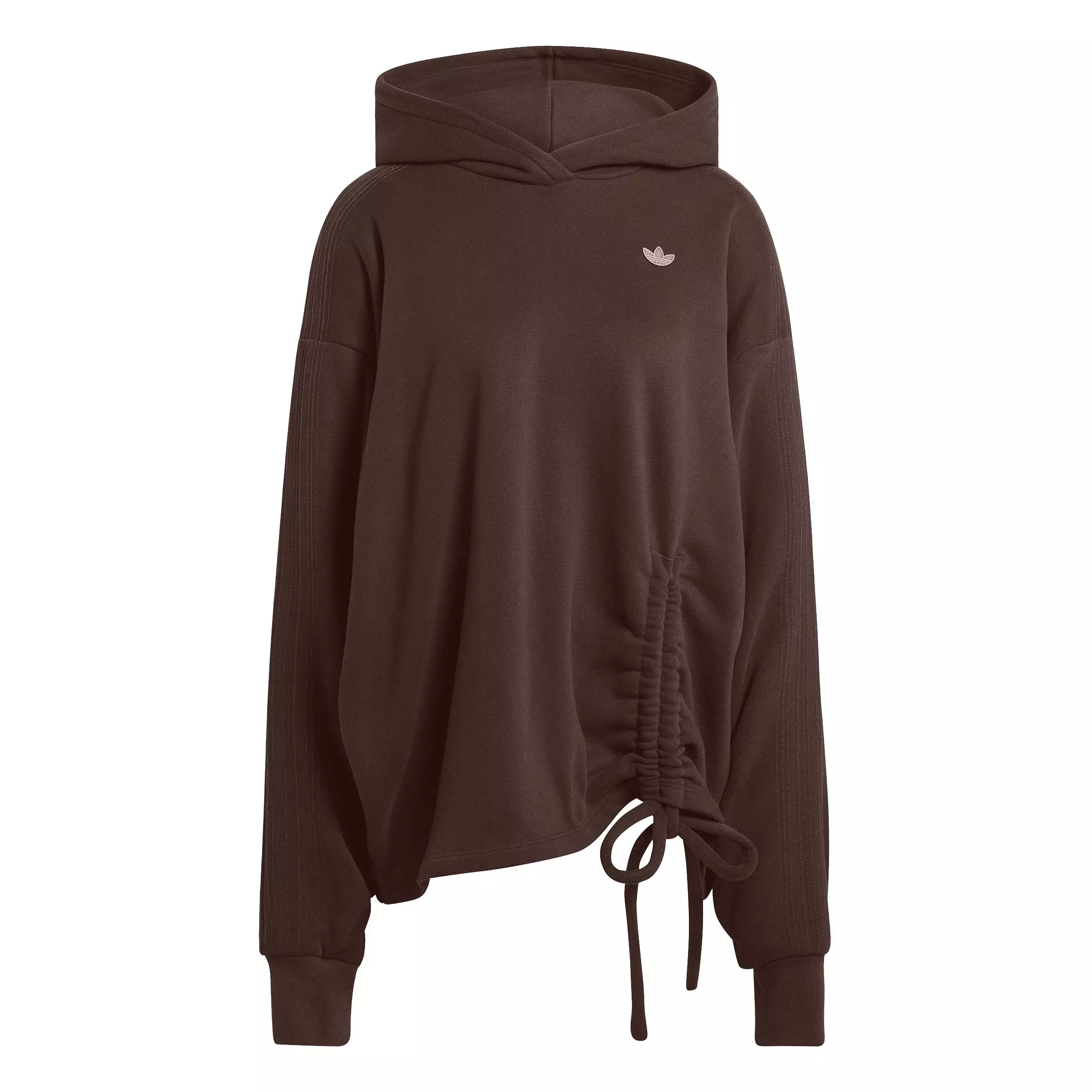 adidas Originals Women's Oversized Hoodie - Brown - BROWN