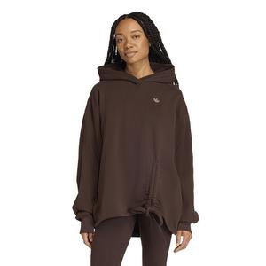 adidas Originals Women's Oversized Hoodie - Brown