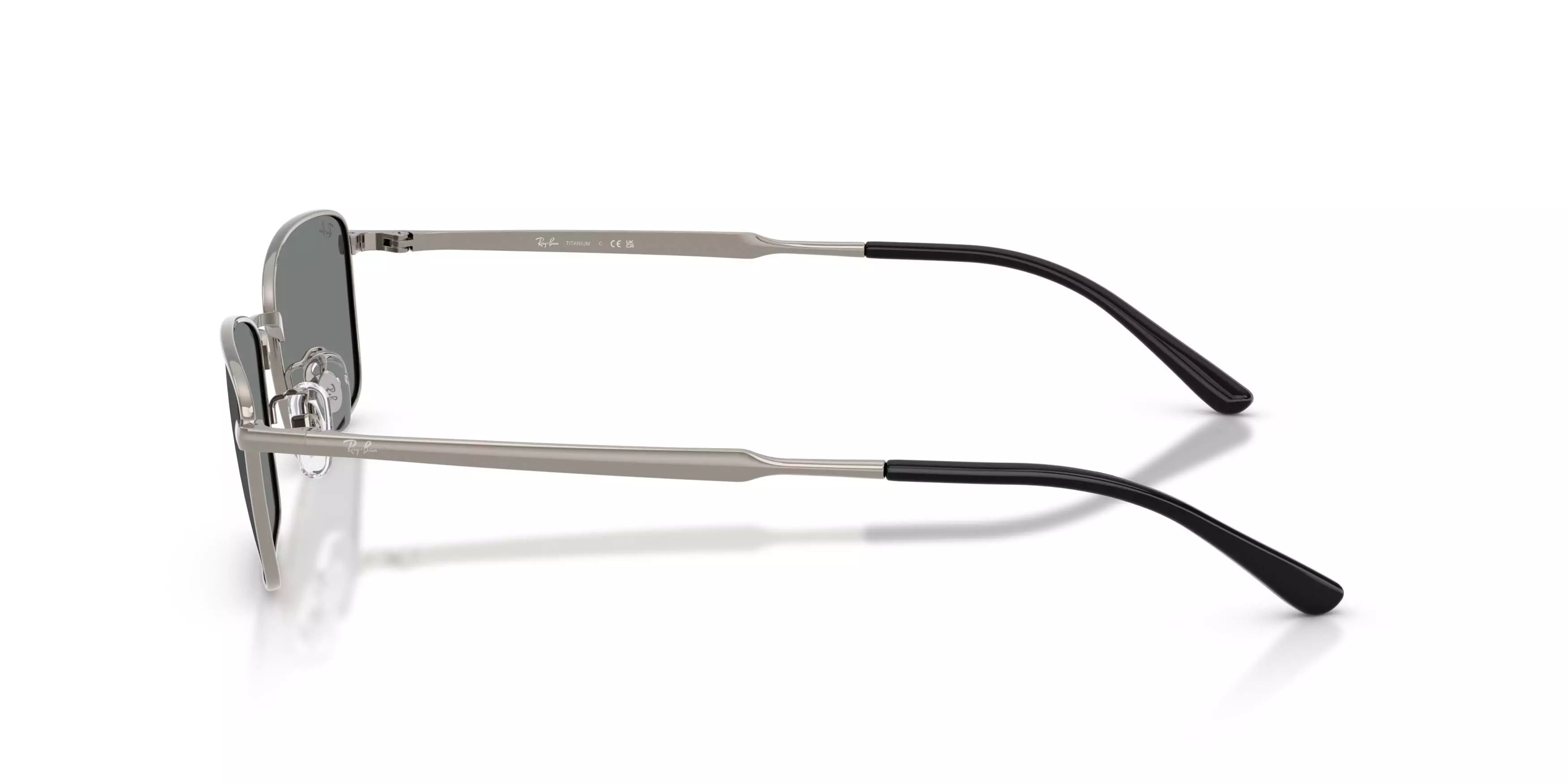 Ray-Ban RB8069D Dark Grey Sunglasses - Gunmetal - DK GREY