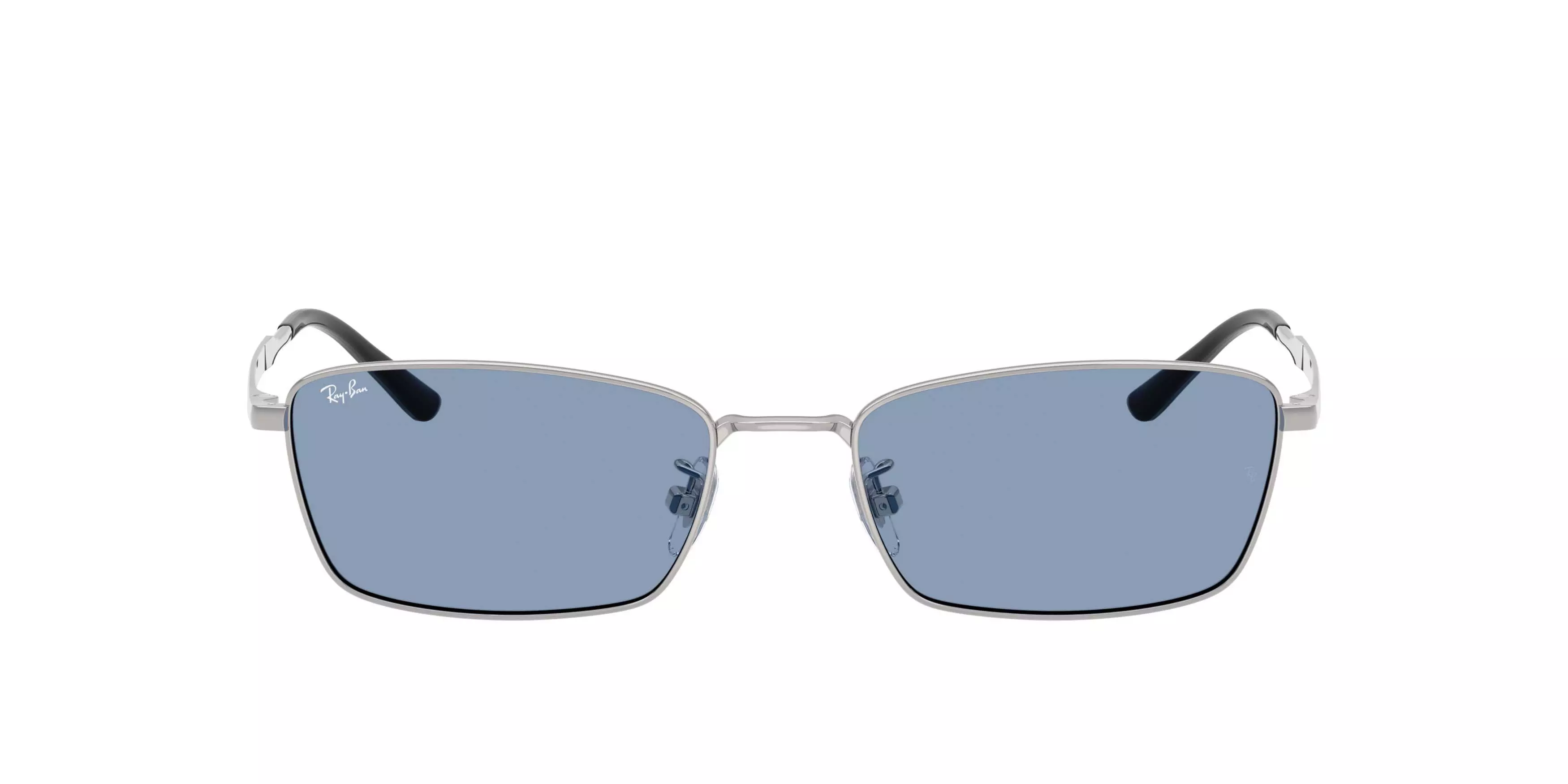 Ray-Ban RB8069D Blue Sunglasses - Silver - SILVER/BLUE