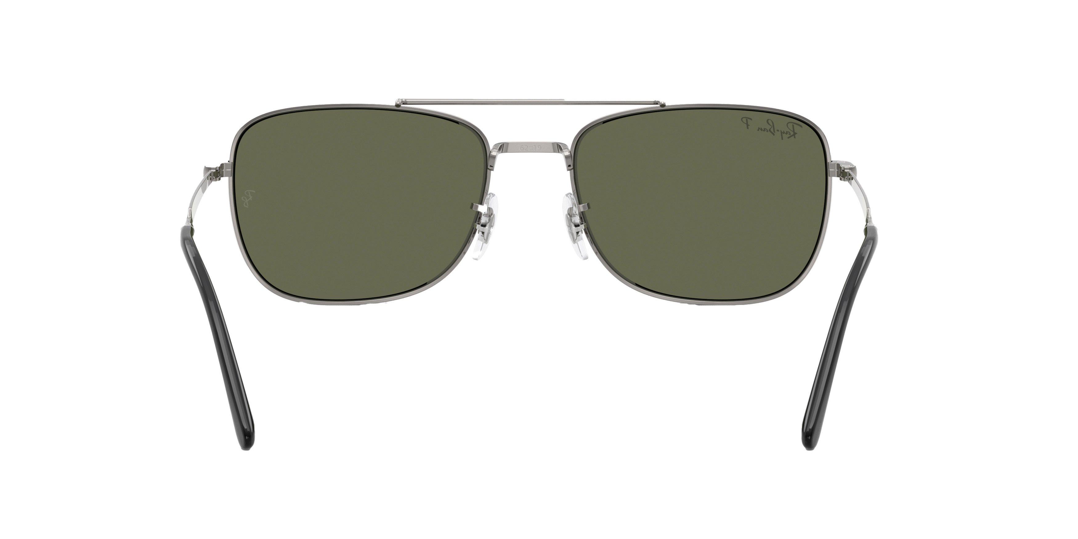 Ray-Ban RB3755 Green Sunglasses - Grey - GREY/GREEN Thumbnail View 2