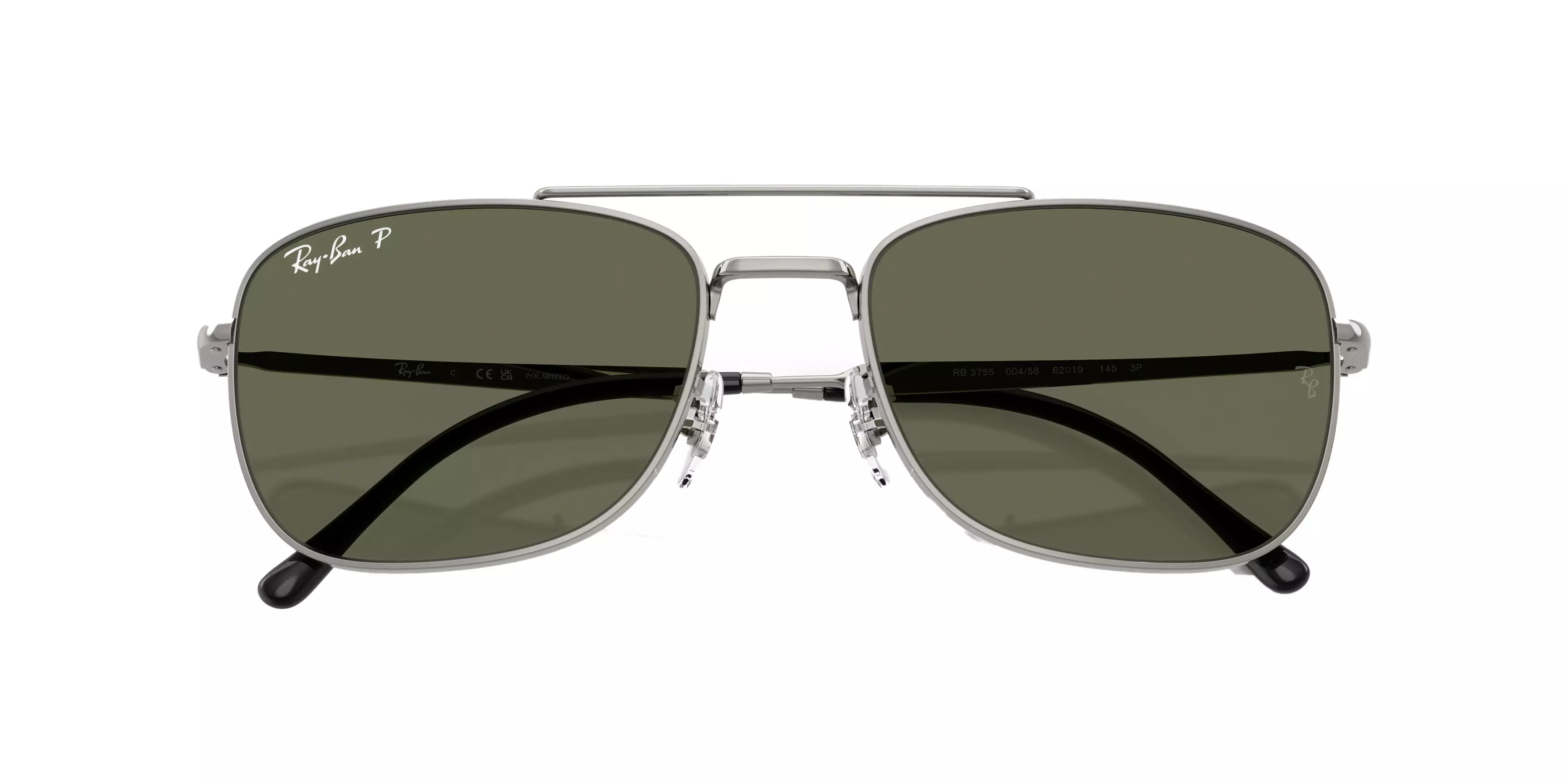 Ray-Ban RB3755 Green Sunglasses - Grey - GREY/GREEN