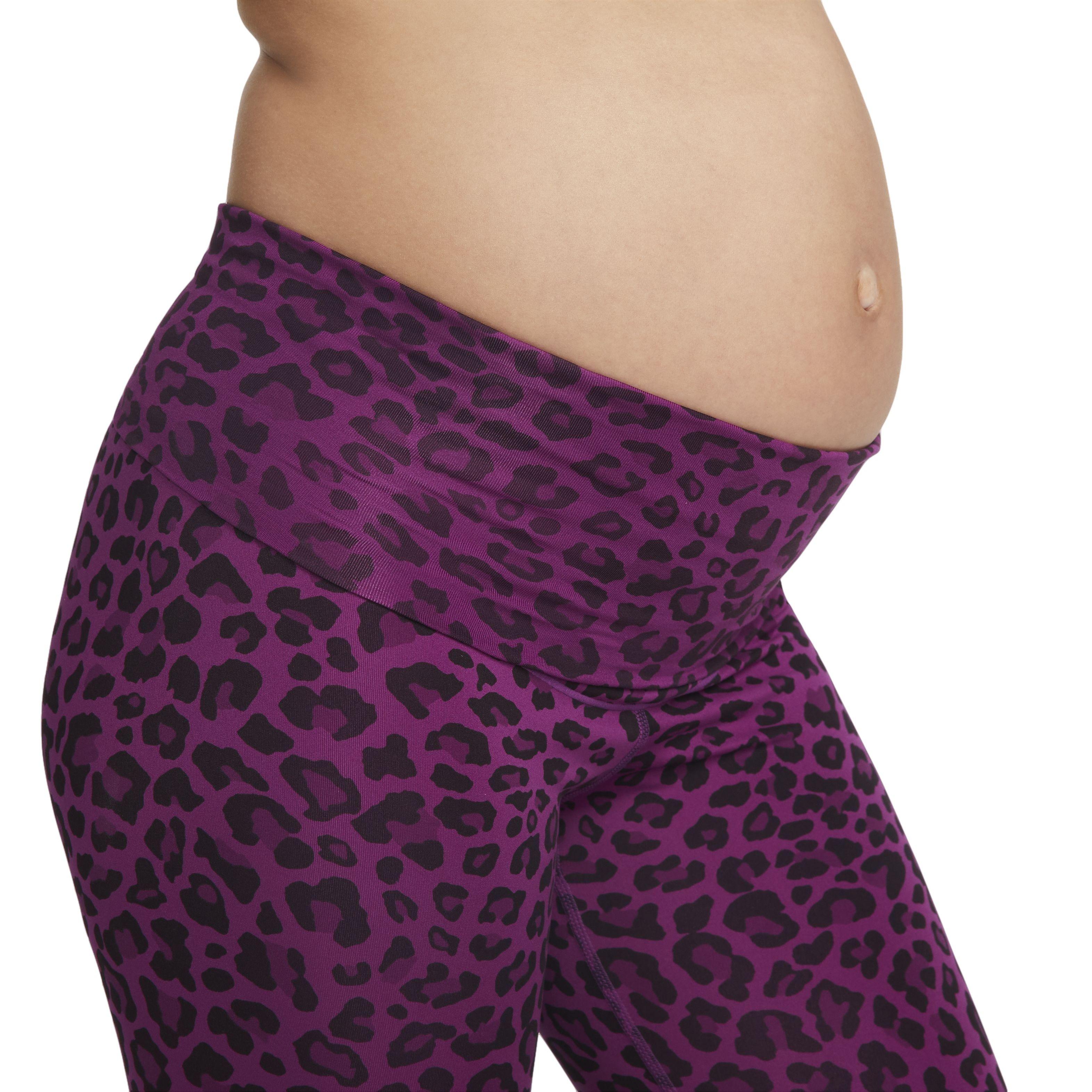 Nike Women's Maternity One Dri-FIT​ High-Rise Printed Tights