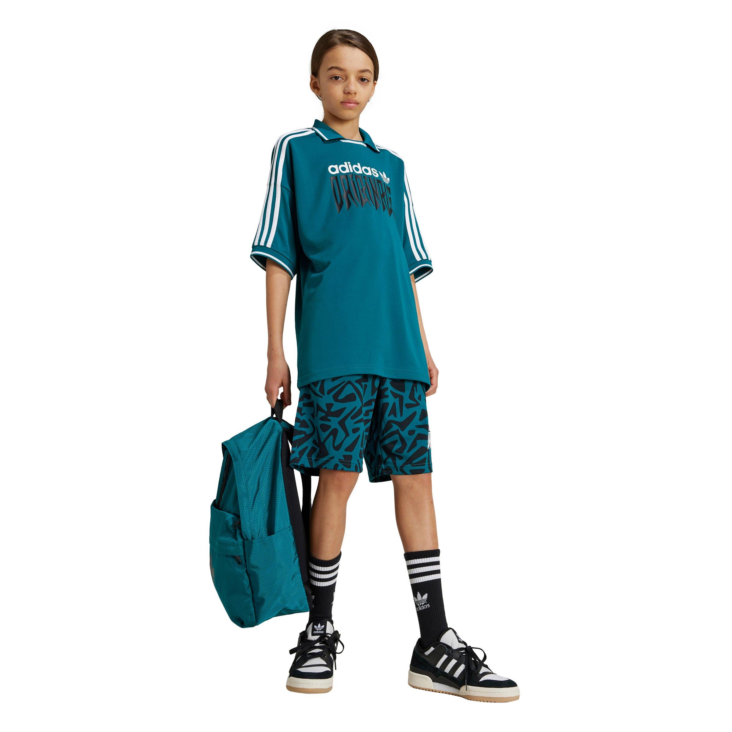 adidas Originals Graphic Jersey Big Kids' Teal T-Shirt