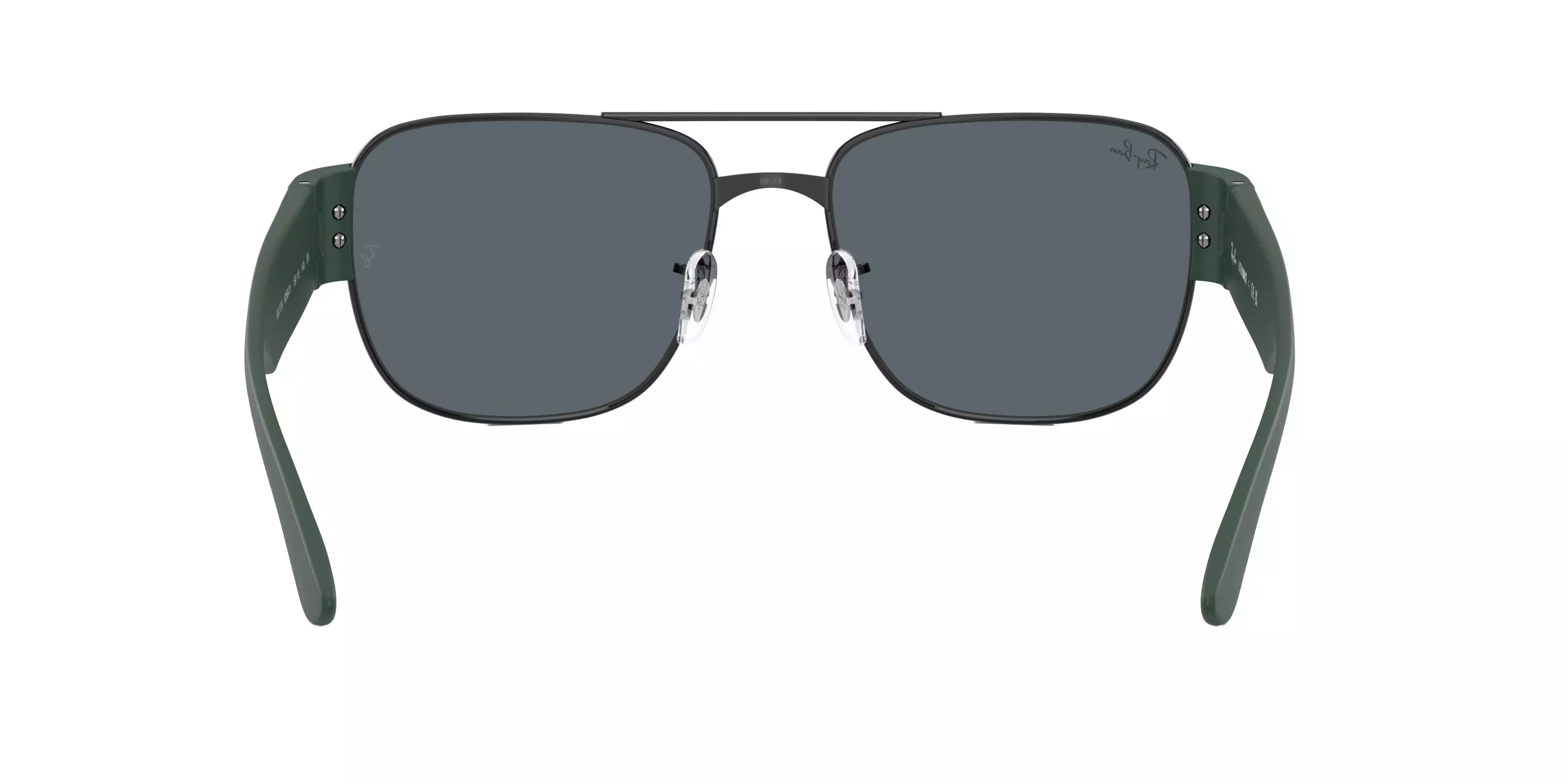 Ray-Ban RB3756 Green Sunglasses - Black - BLACK/GREEN