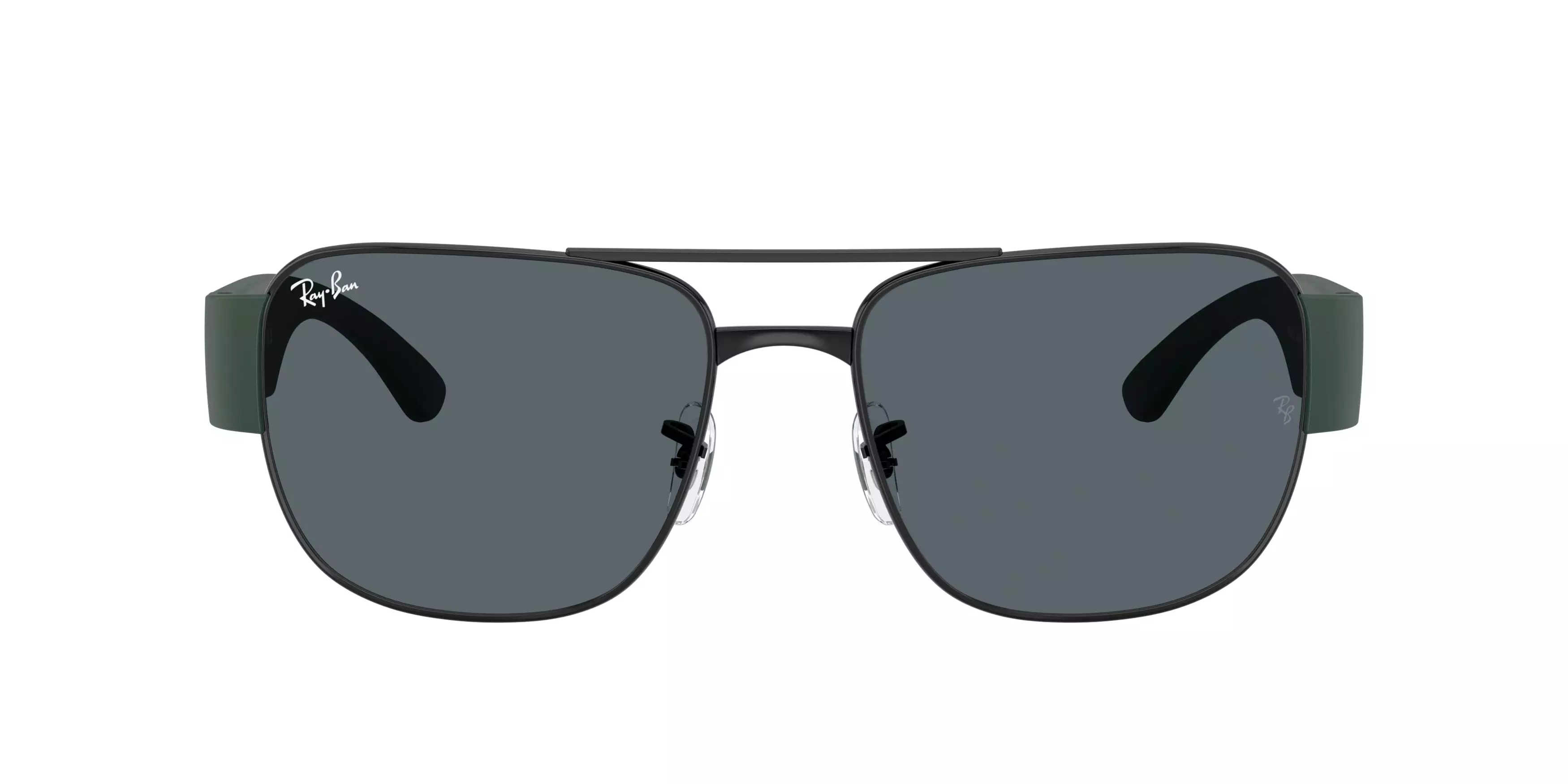 Ray-Ban RB3756 Green Sunglasses - Black - BLACK/GREEN