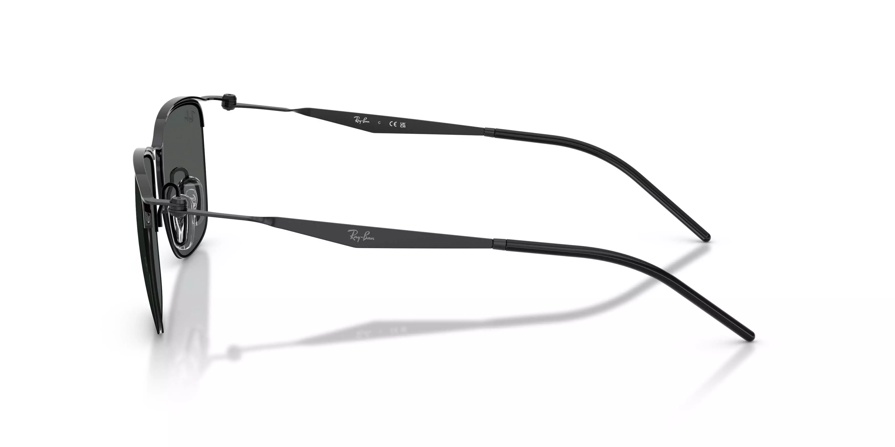 Ray-Ban RB8550 Dark Grey Sunglasses - Black - BLACK/GREY