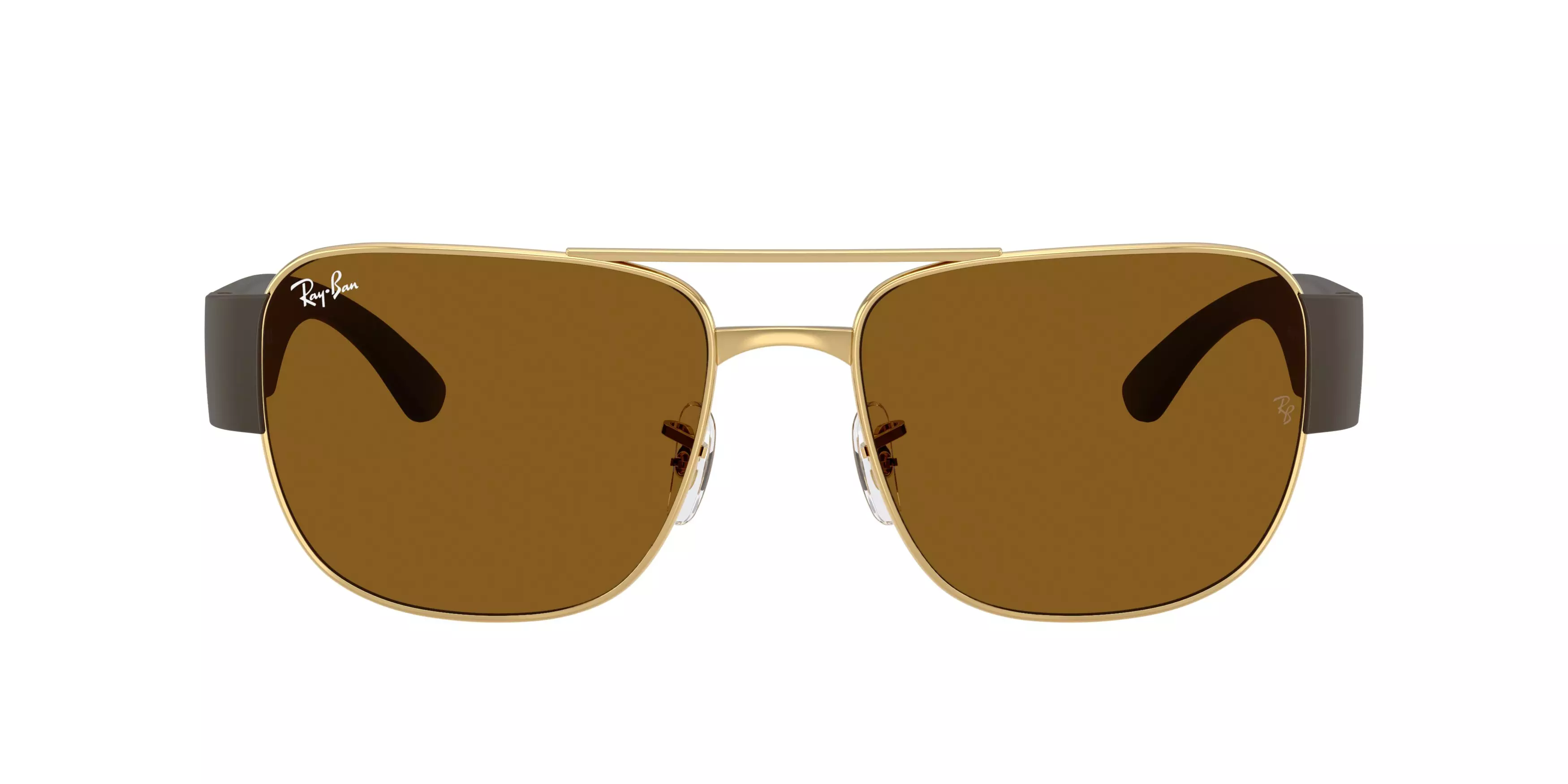 Ray-Ban RB3756 Brown Sunglasses - Gold - GOLD/BROWN
