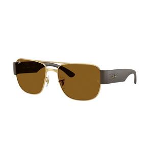 Ray-Ban RB3756 Brown Sunglasses - Gold