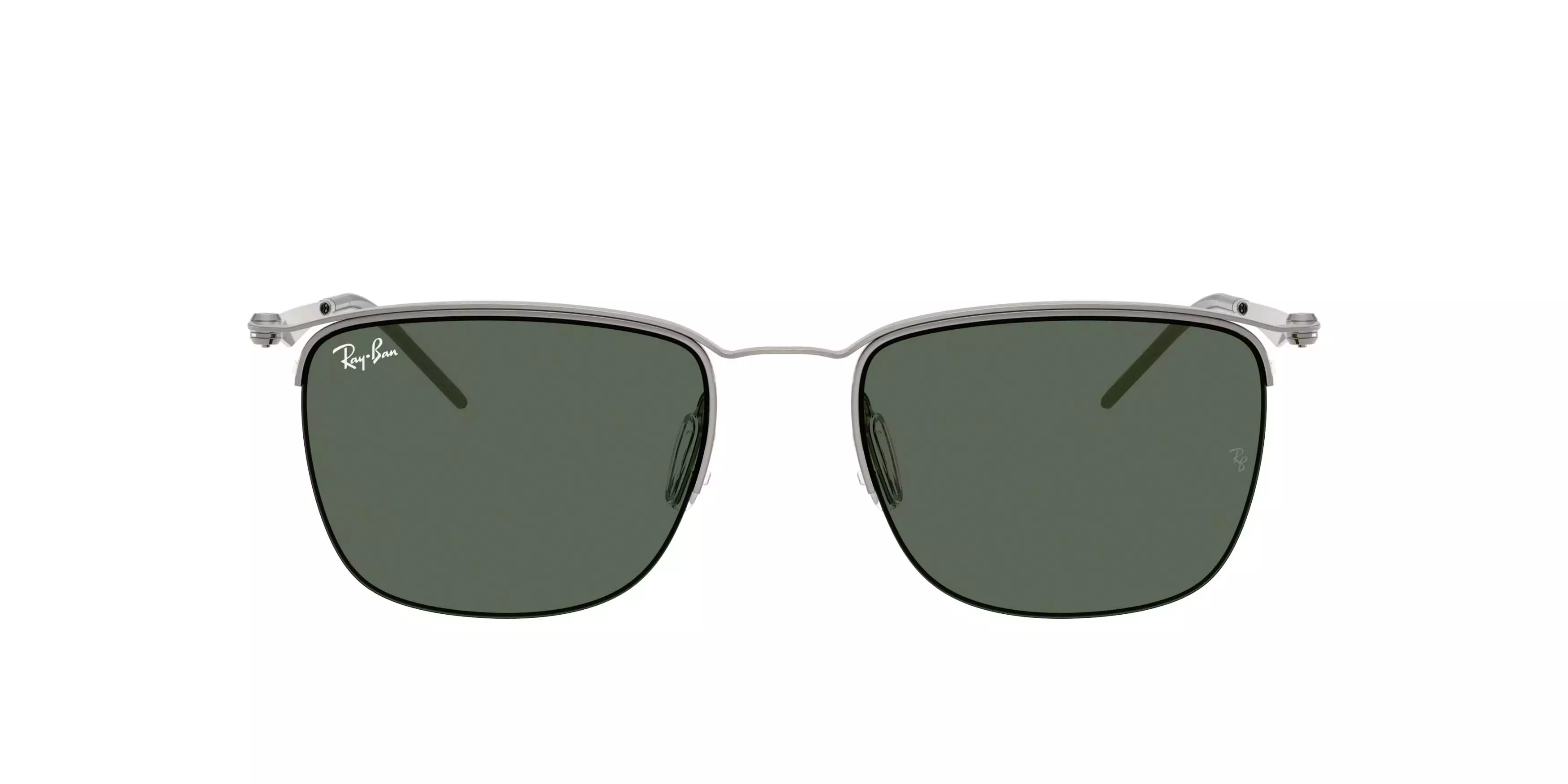 Ray-Ban RB8550 Dark Green Sunglasses - Gunmetal - GREY/GREEN