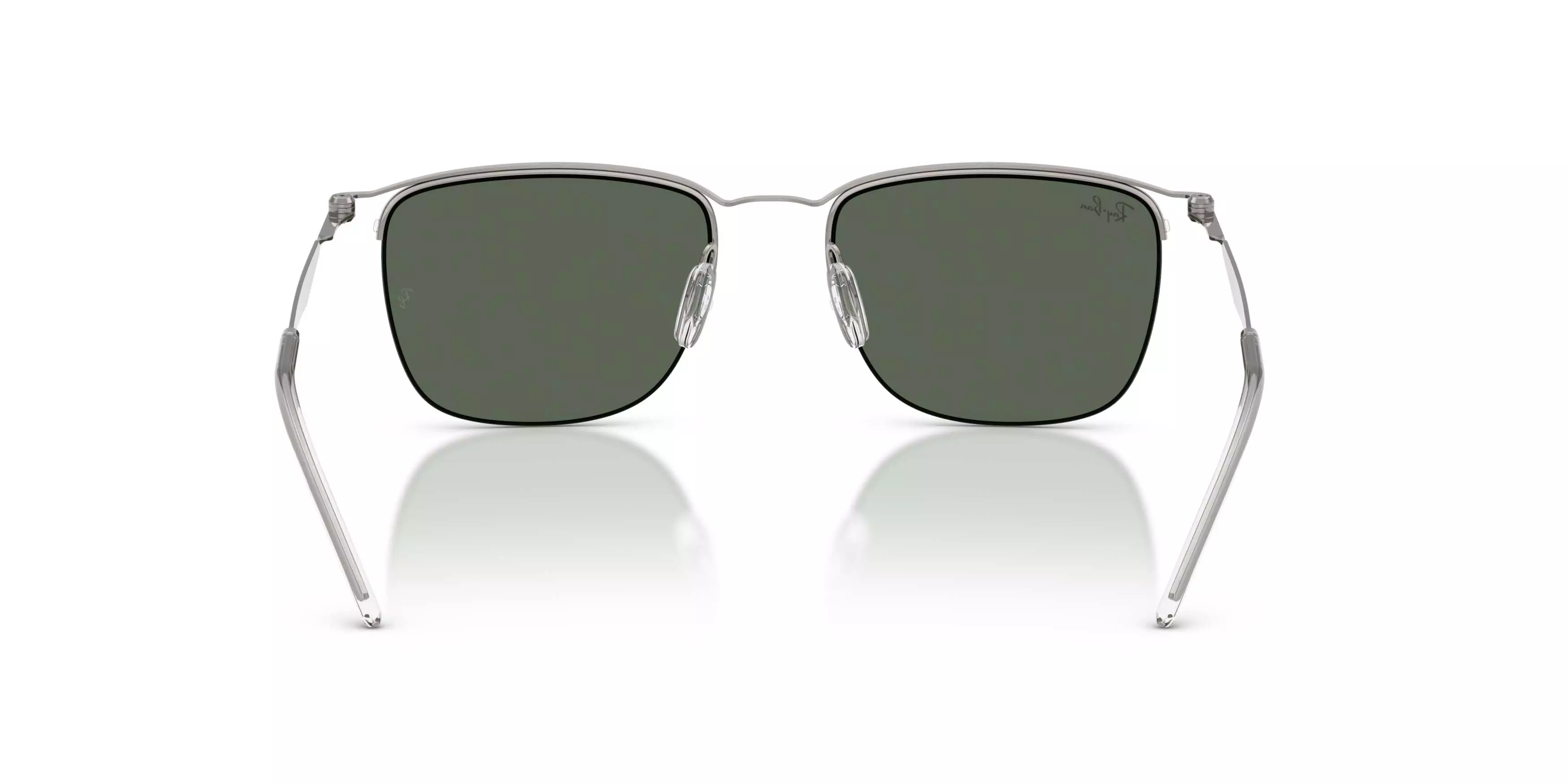 Ray-Ban RB8550 Dark Green Sunglasses - Gunmetal - GREY/GREEN